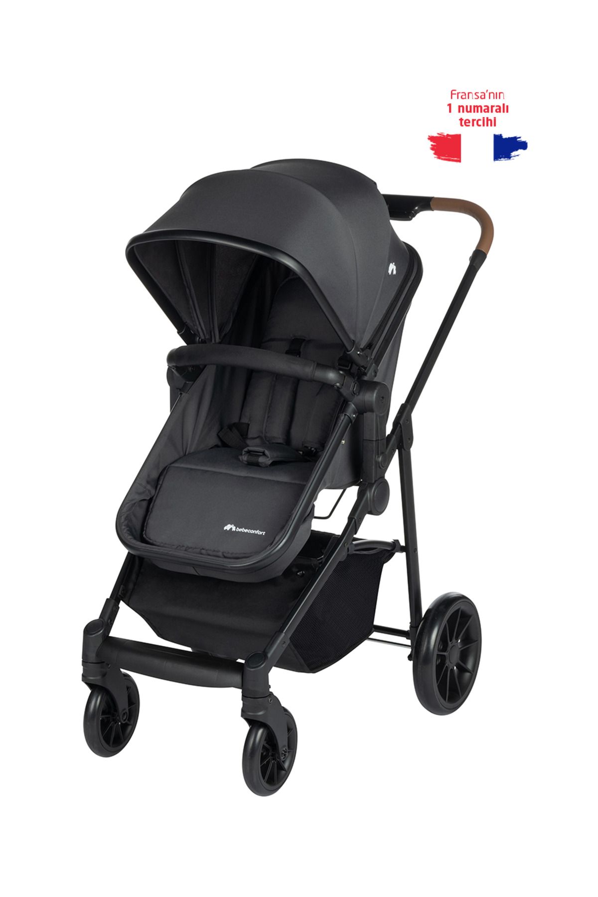 BEBE CONFORT Haze Trio 3'ü 1 Arada Seyahat Sistem Bebek Araba Mineral Graphite