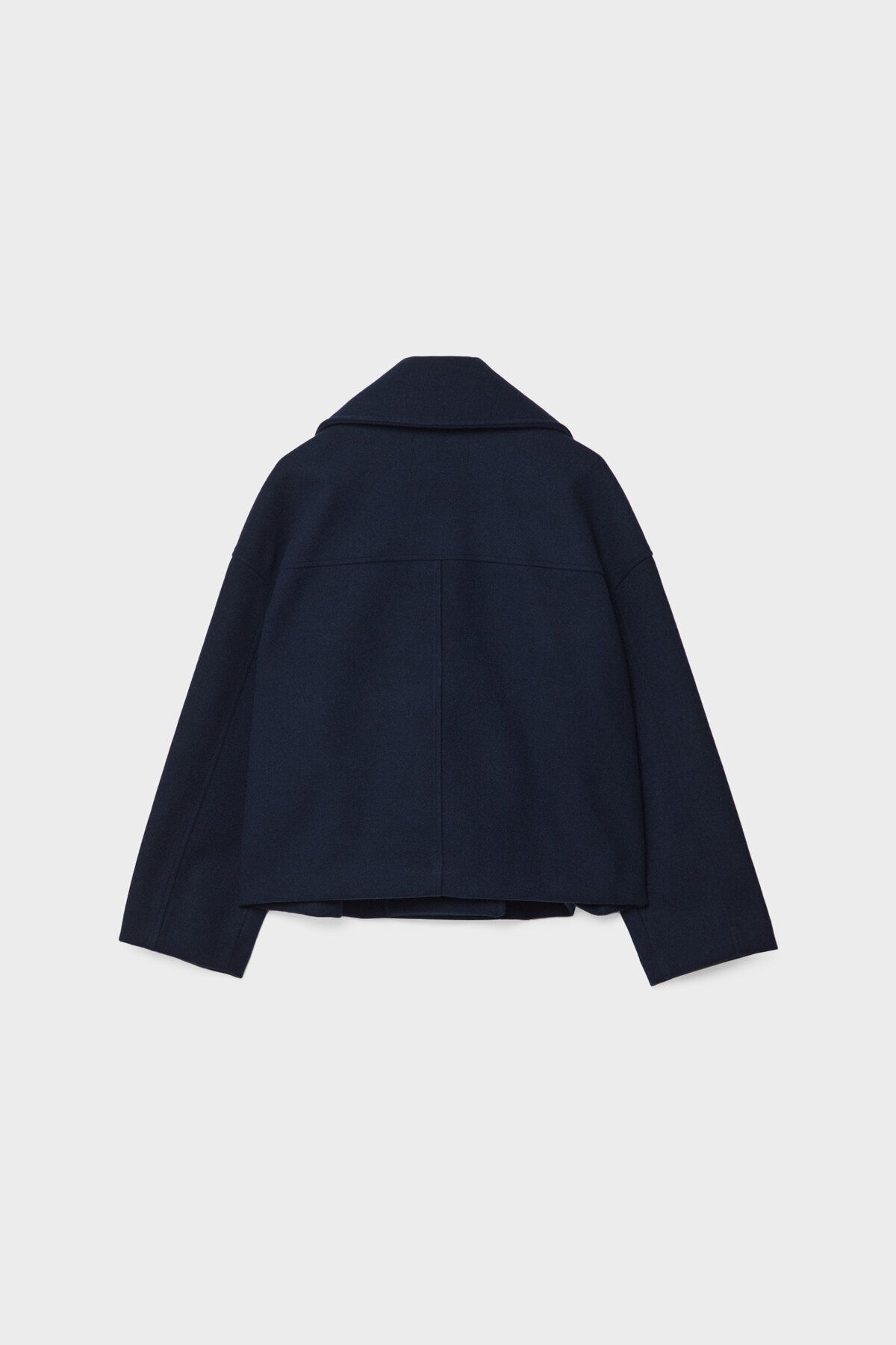 Stradivarius-Short double-breasted coat 6