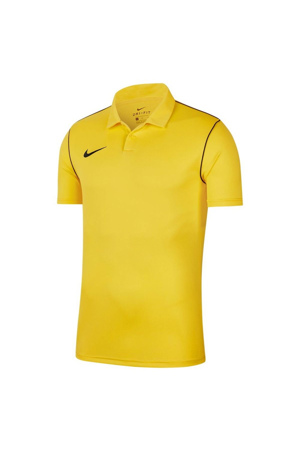 Nike-Park 20 Polo Kids Yellow Classic Collar Jersey 1