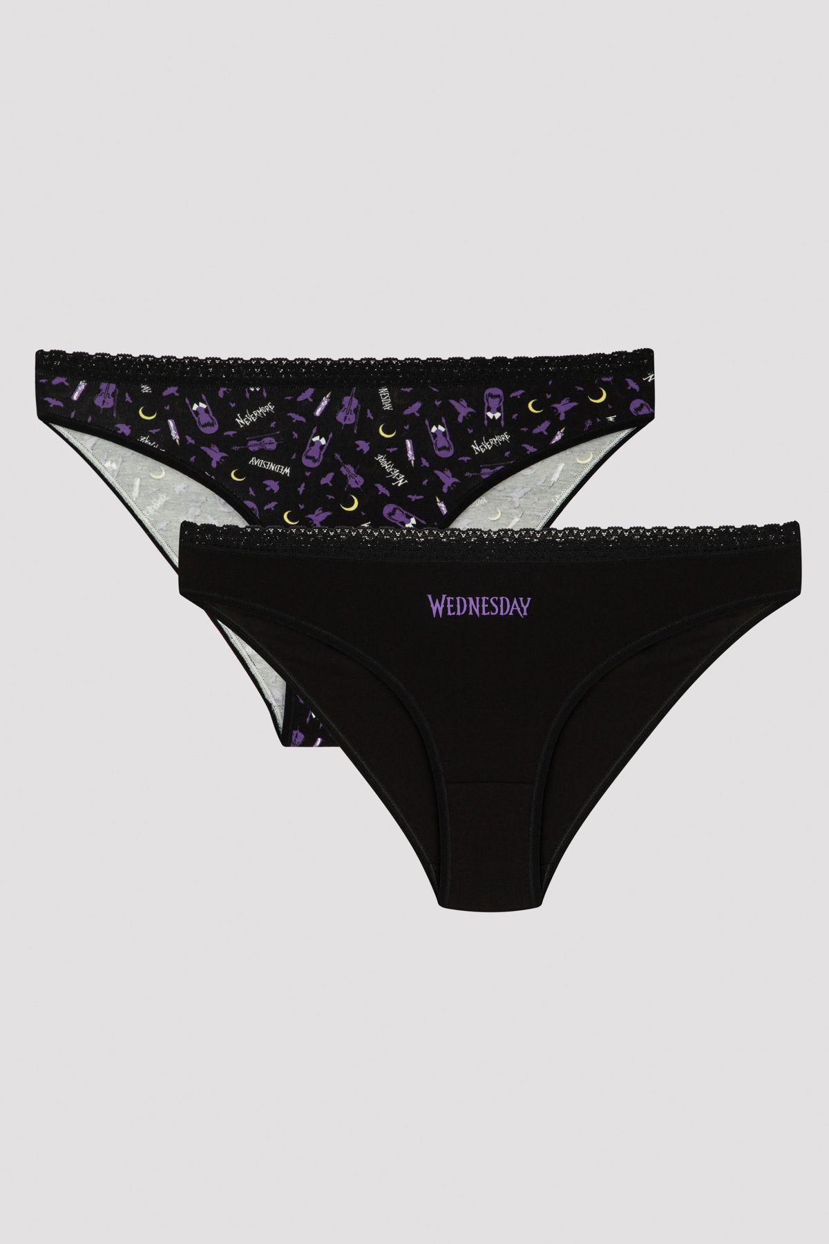 Penti-Δαντελένια Λεπτομερή 2 Πακέτα Slip Panties-Συλλογή Τετάρτης 5