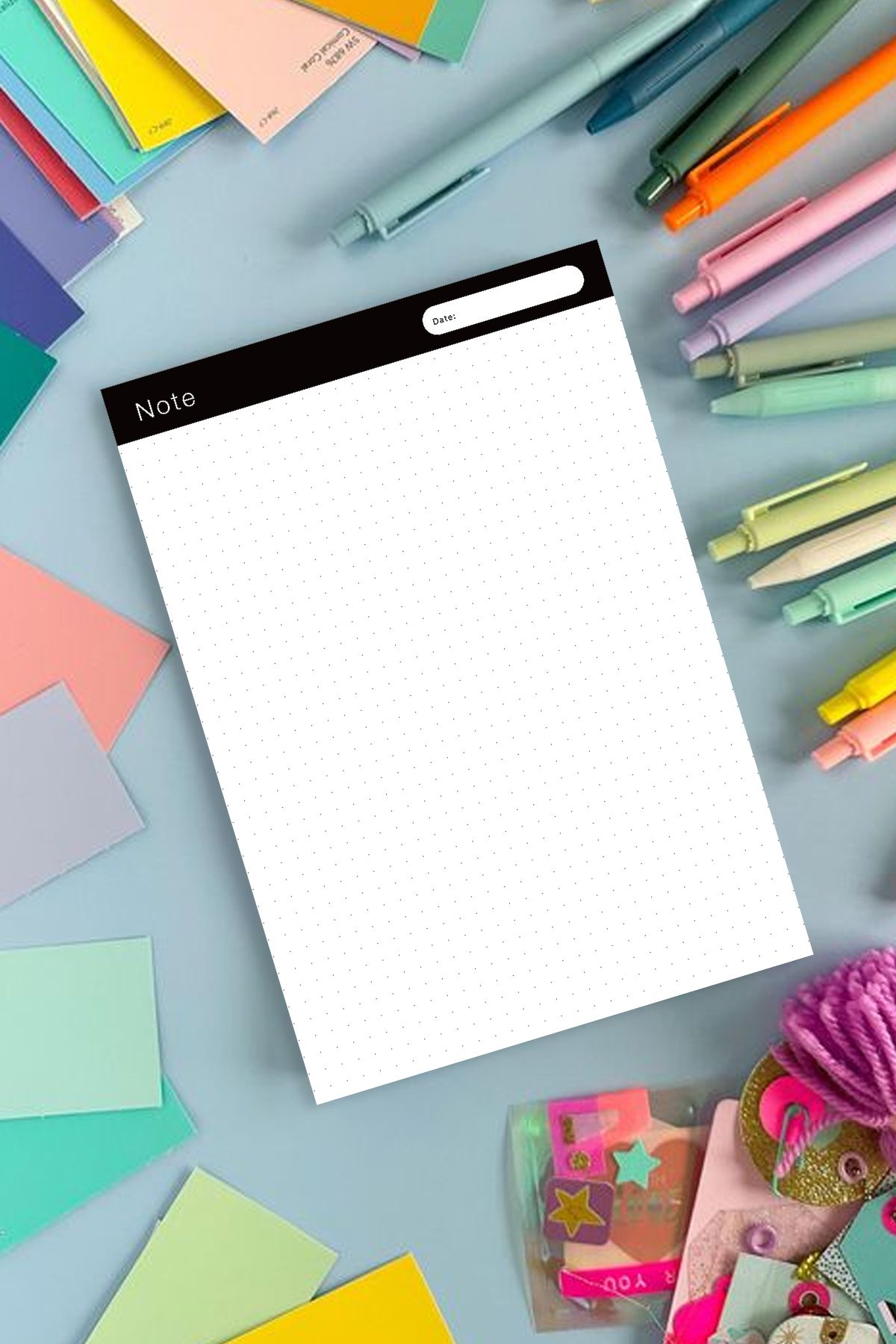 Copyder-A5 Notepad Memo Notebook 50 Sheets 4