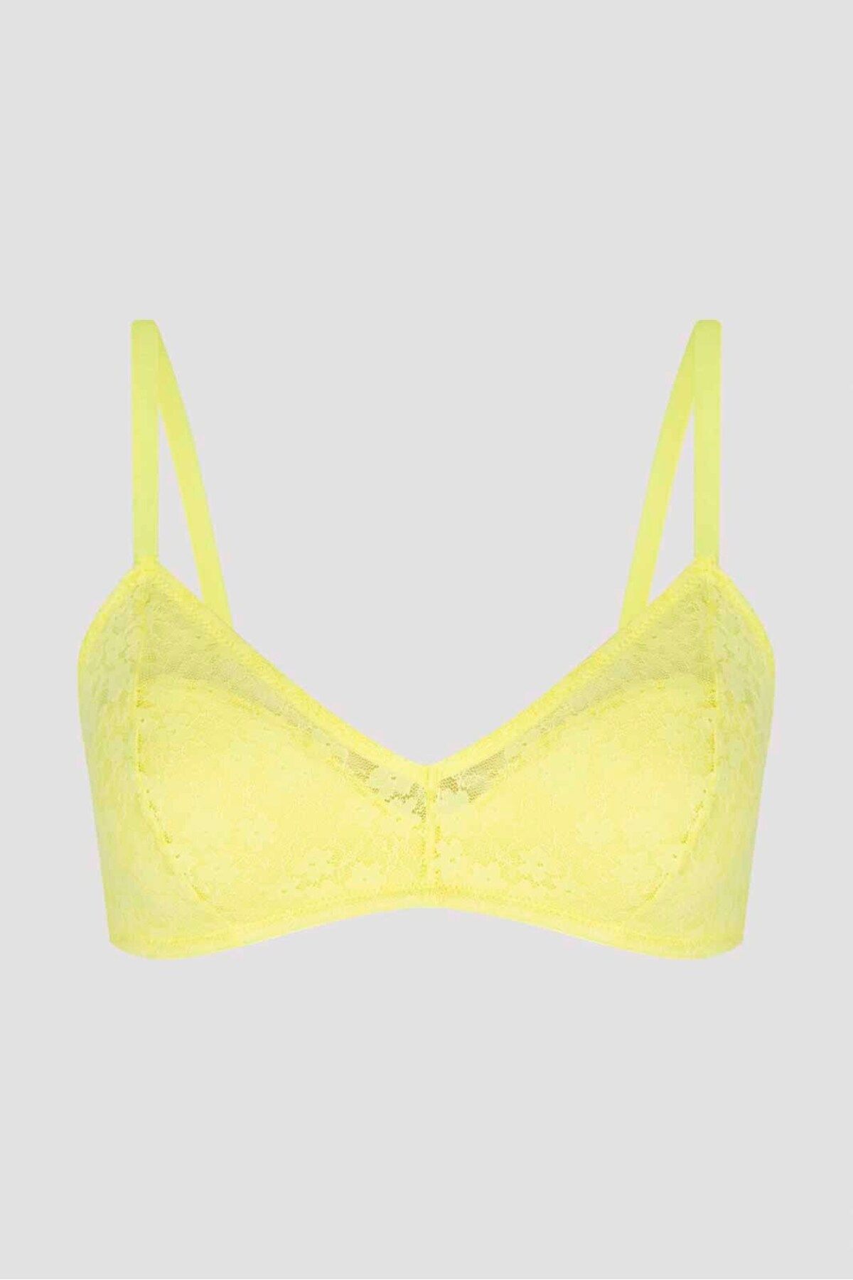 Penti-Tina Lace Lace Yellow Bra 4