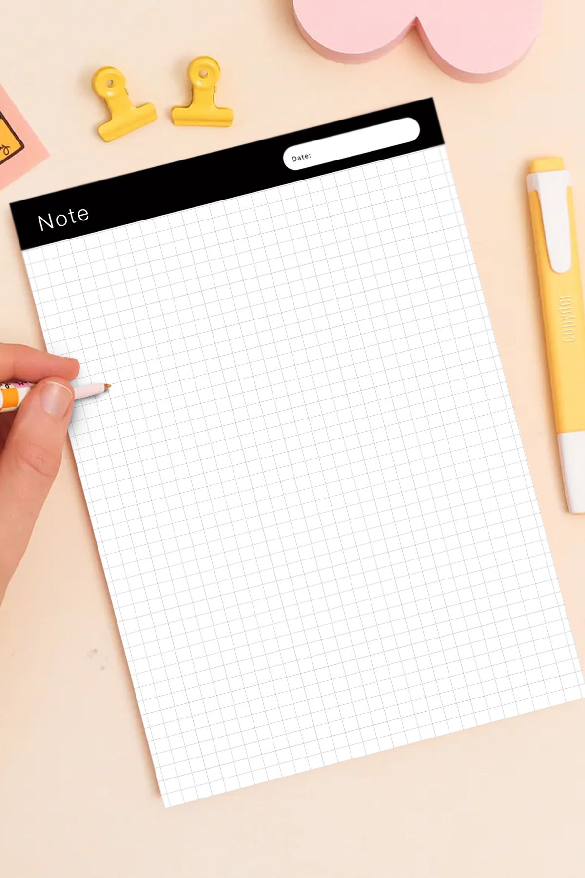 Copyder-A5 Notepad Memo Notebook 50 Sheets 5