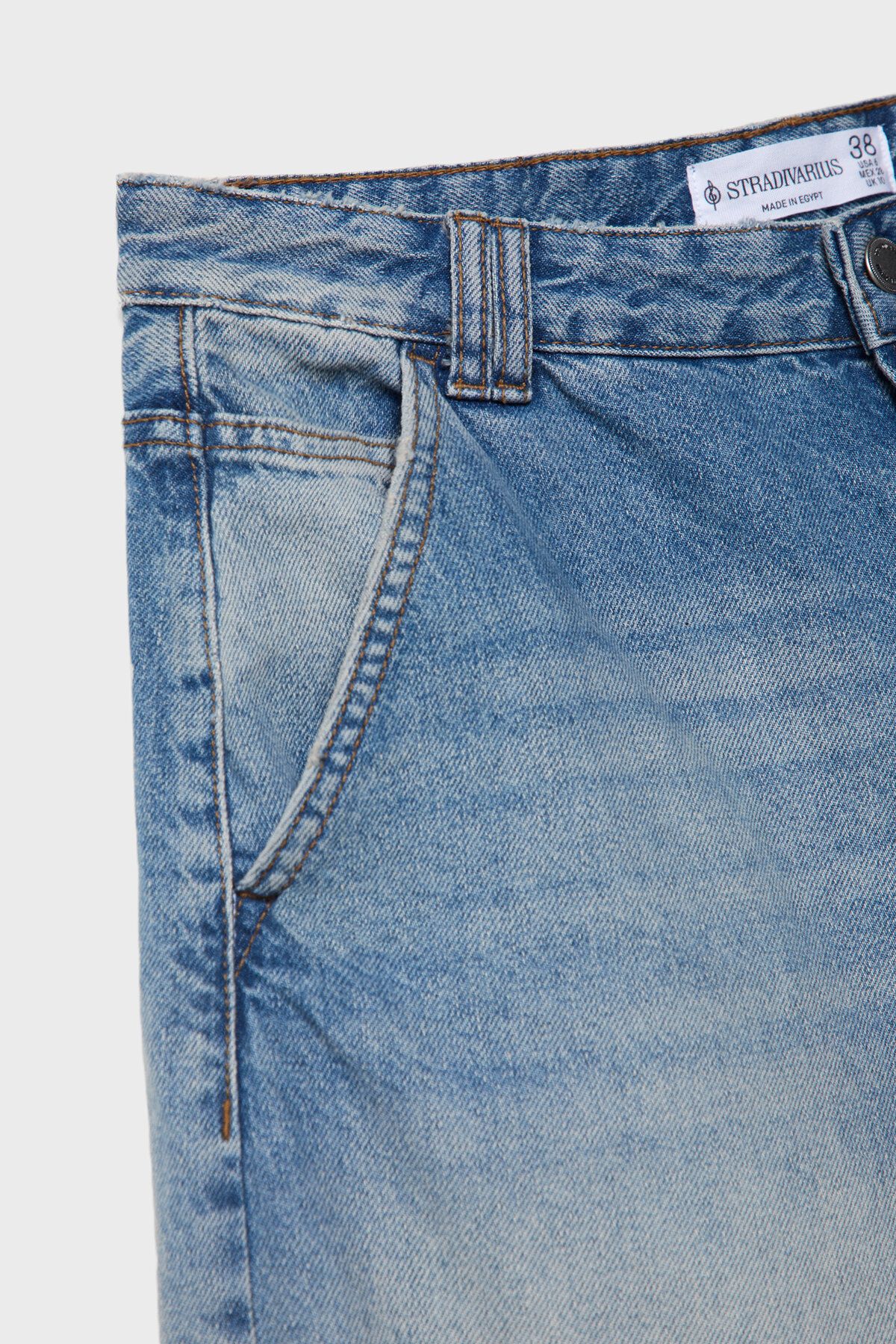 شلوار جین گشاد و راحت (Loose Baggy Jean) - 100% پنبه   Stradivarius