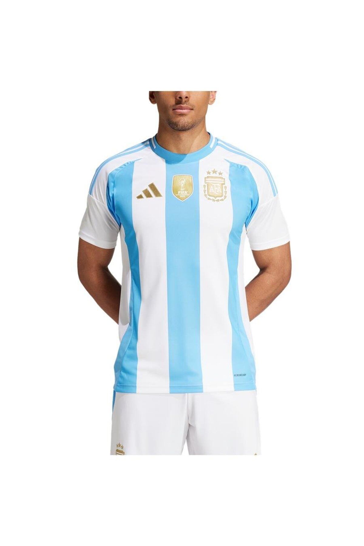 پیراهن ورزشی سفید مردانه آرژانتین 24 لباس اورجینال adidas