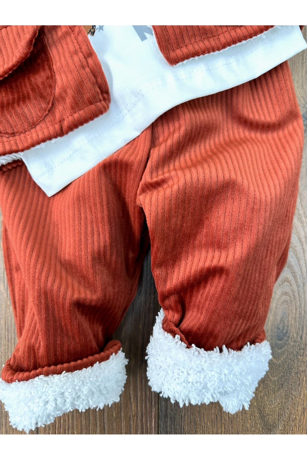 Murat Baby Kadife Kaban Takım fotoğrafı 3 (önizleme)