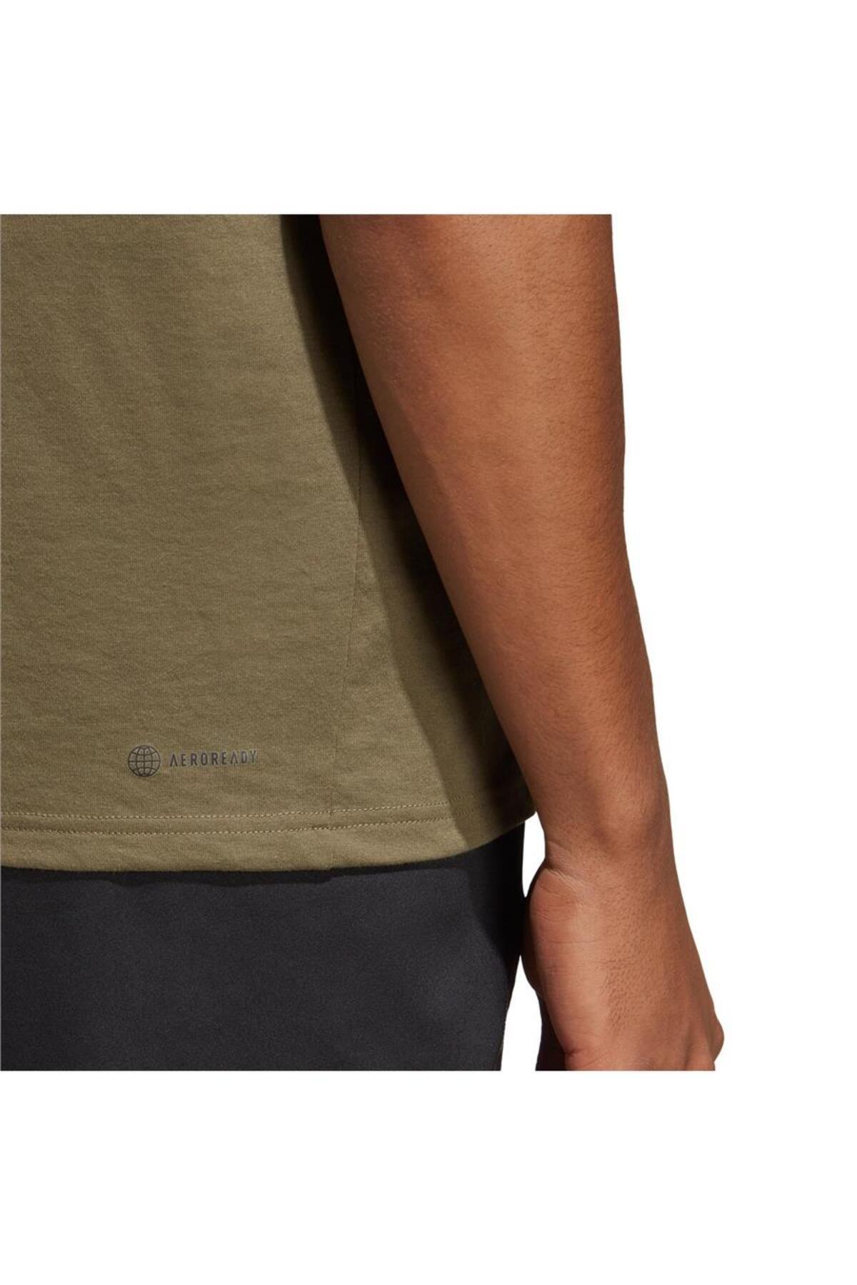 adidas-Men's T-shirt - Tr-es Fr Logo, IC1217 Model 6