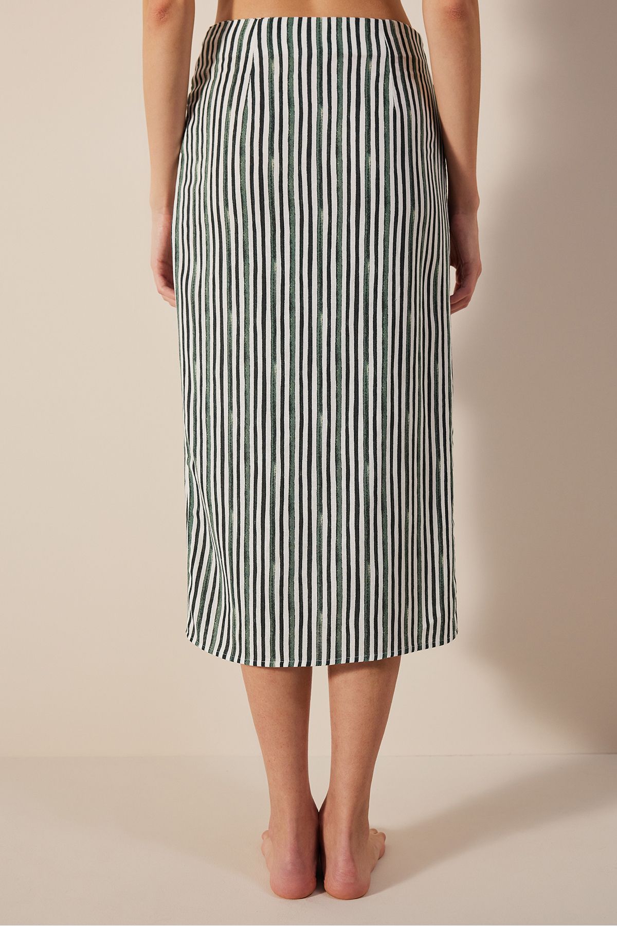 Penti-Natural Striped Skirt 3