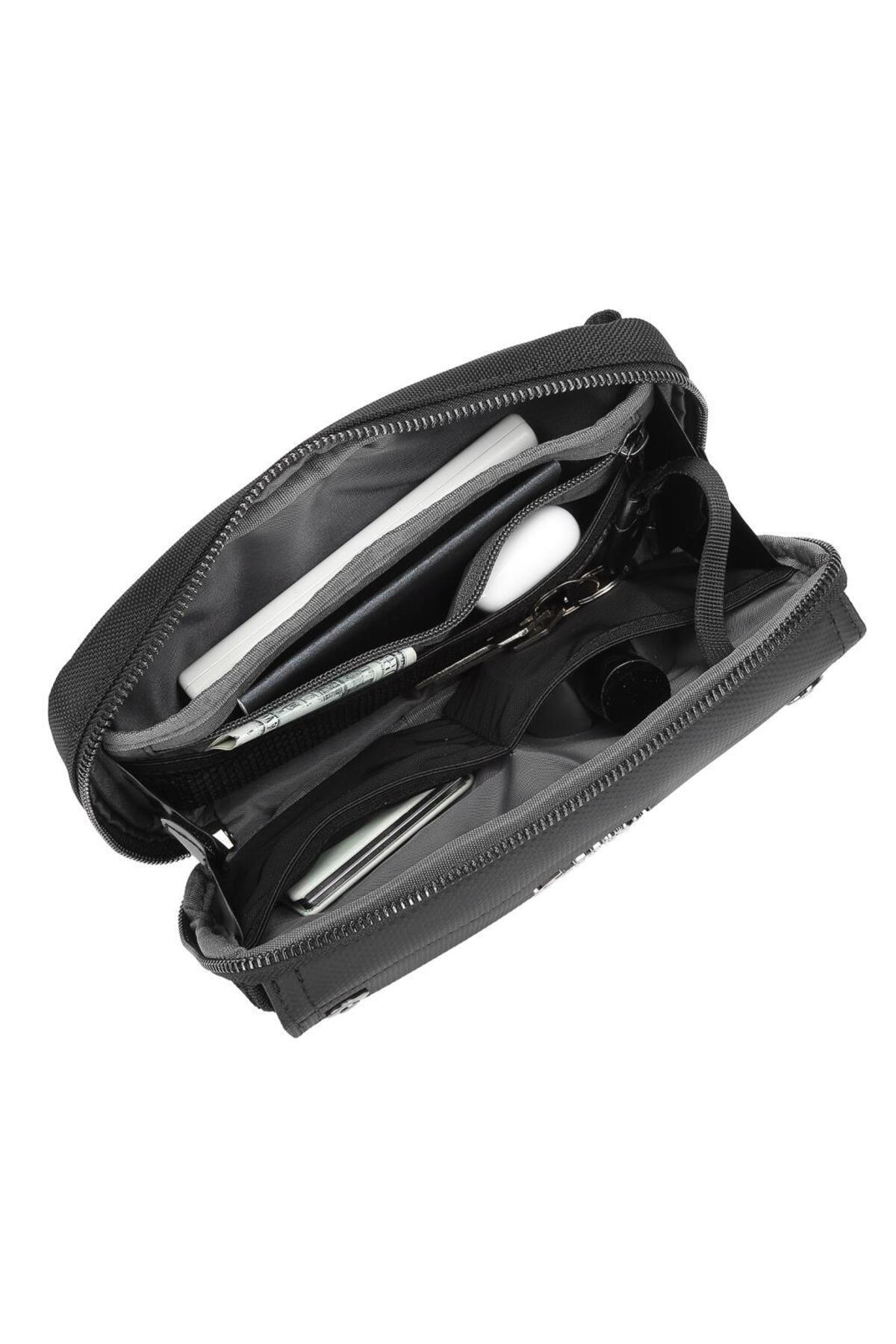 C-active  Erkek Askılı Bodybag Bel Çantası Oxford Kumaş 8738 - Görsel 5