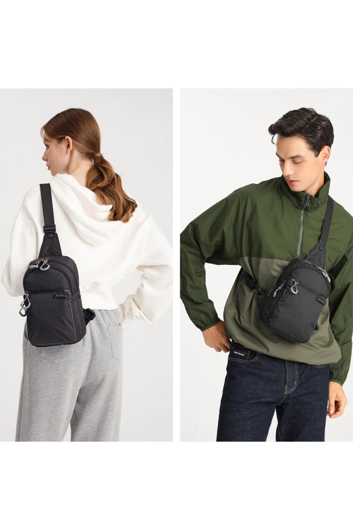 SMART BAGS-3145 Model Unisex Extra ľahká taška cez rameno - Bodybag 4