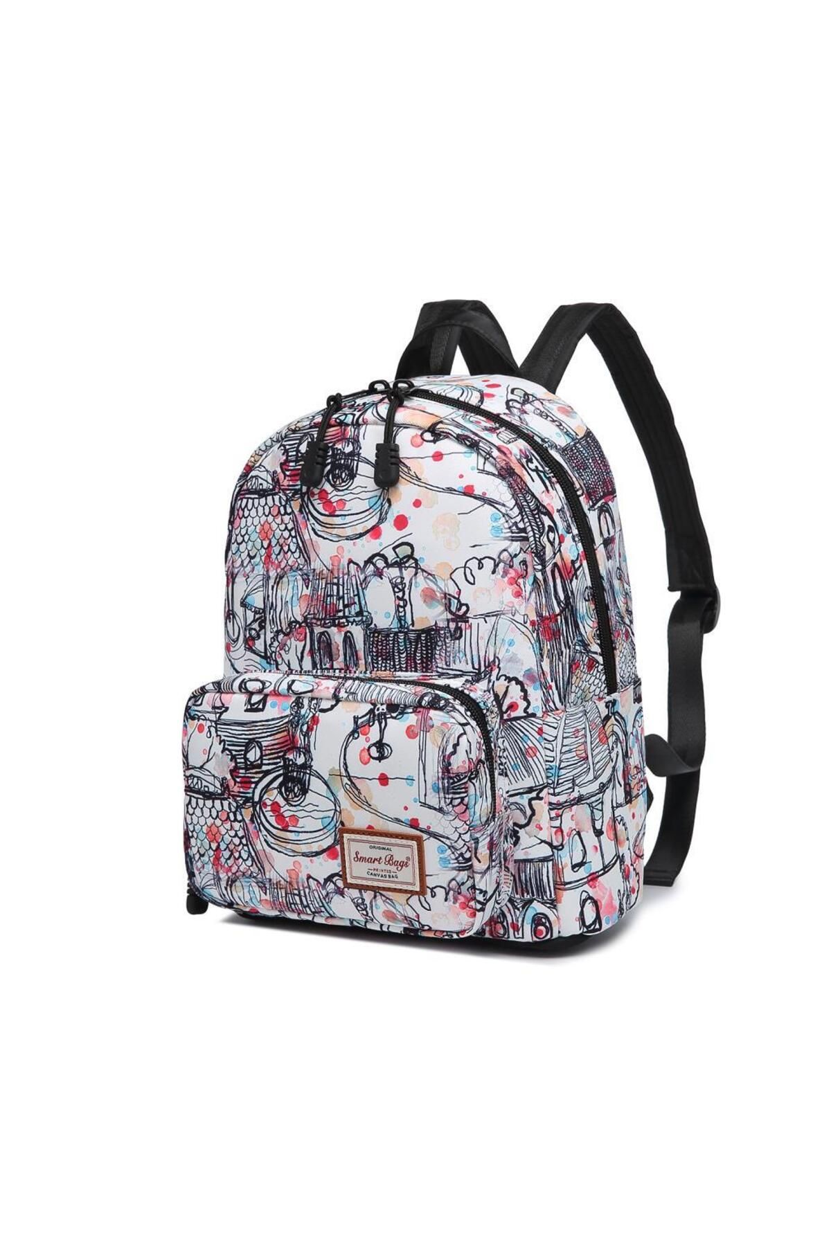 SMART BAGS-Rucsac unisex ediție tipărită de dimensiuni mici 3225 3