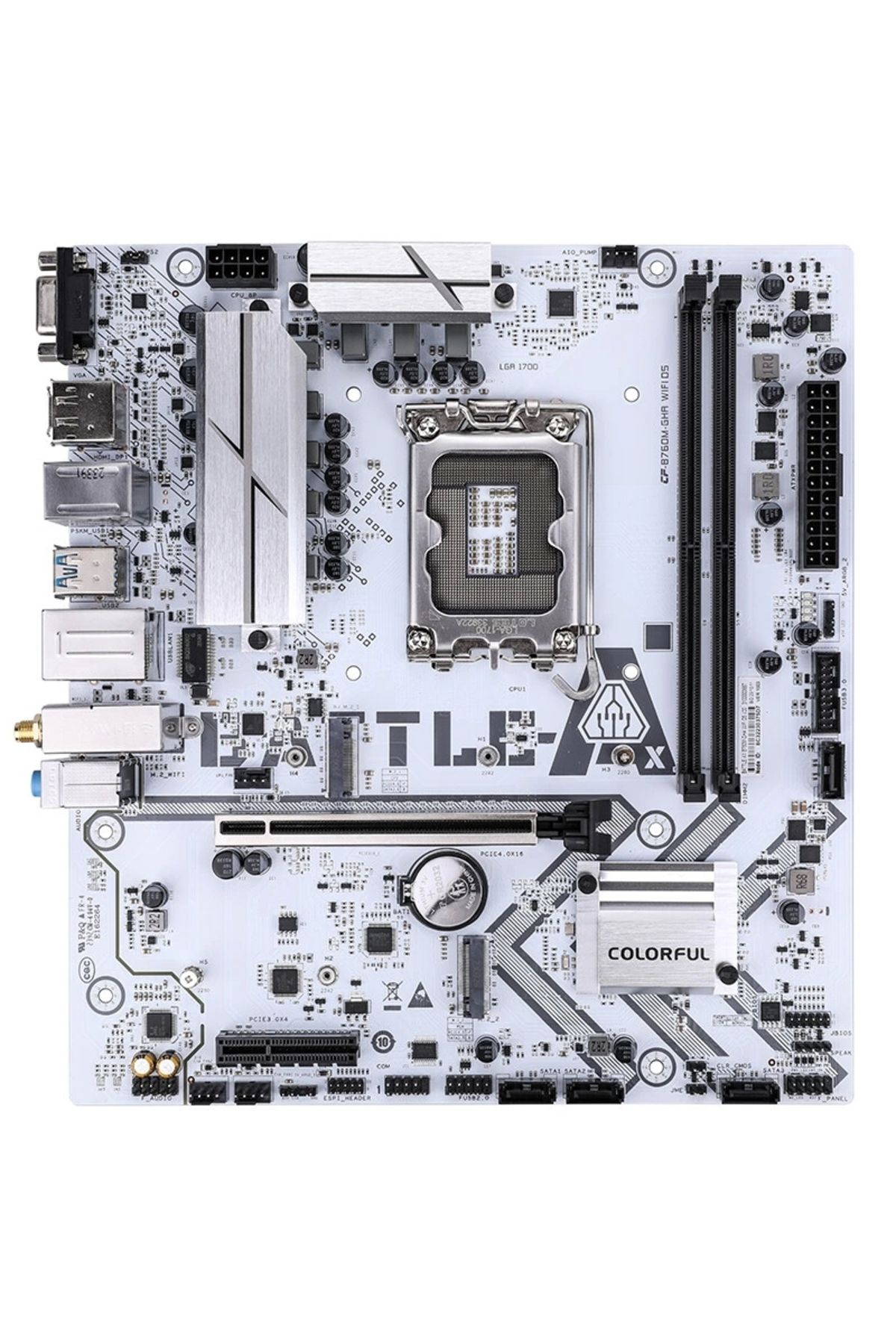 Colorful-Battle-Ax B760M-G - White Wifi V20 Ddr5 Memory Module 1