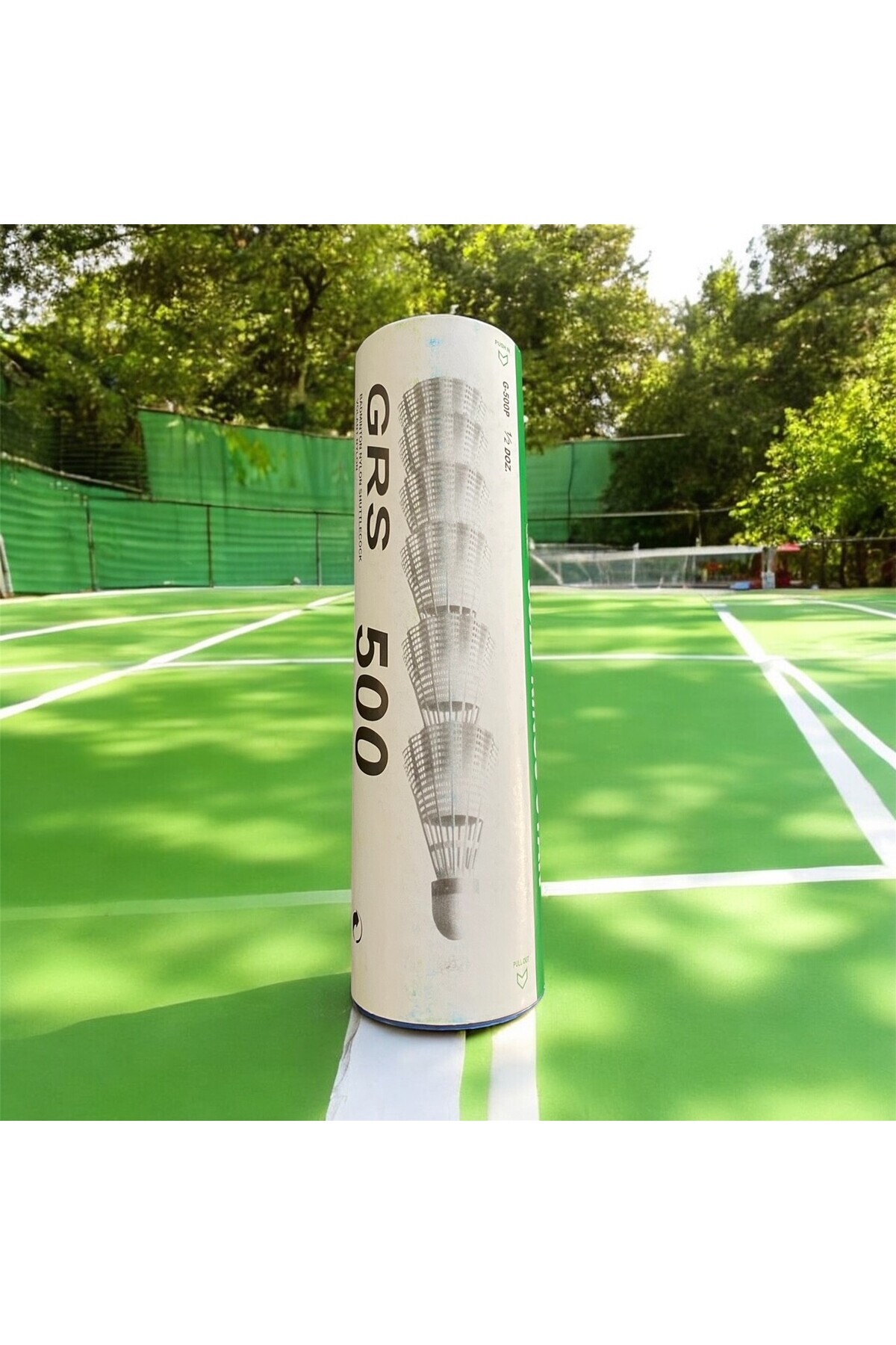 faial 6 Adet Yüksek Kaliteli Badminton Topu Mantar Başlı Badminton Top Seti