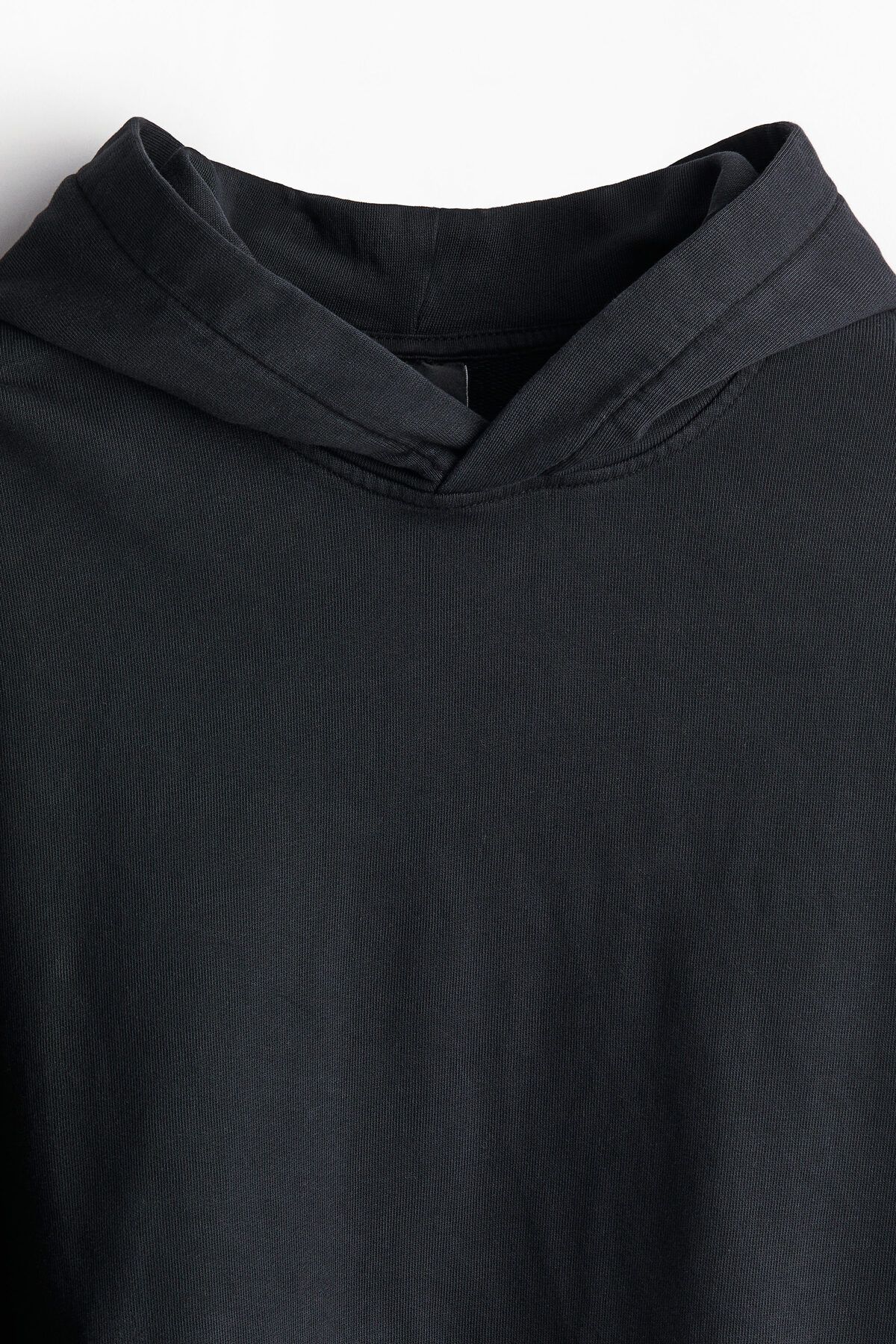 سویشرت مشکی مردانه بالا اورجینال H M H&M