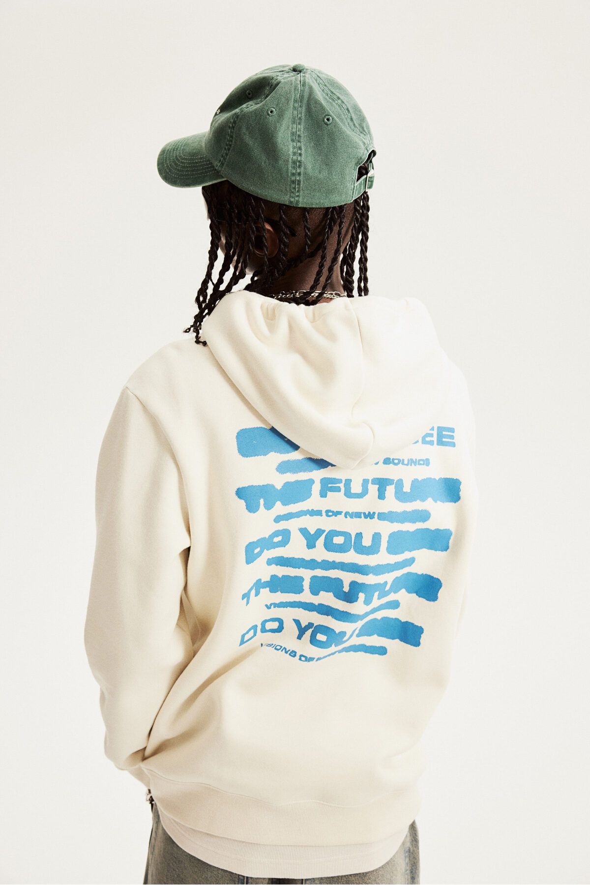 سویشرت نود مردانه هود متناسب به طور منظم بالا H M H&M