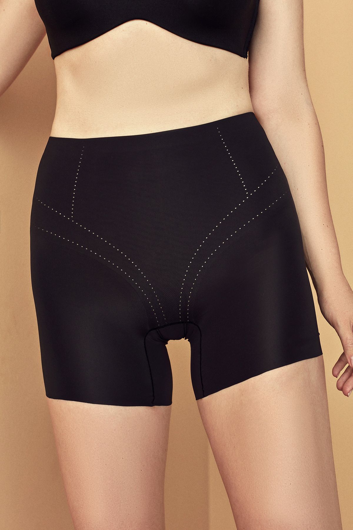 Penti-#Obbırakmaz Schwarzlicht-Shorts-Korsett 2