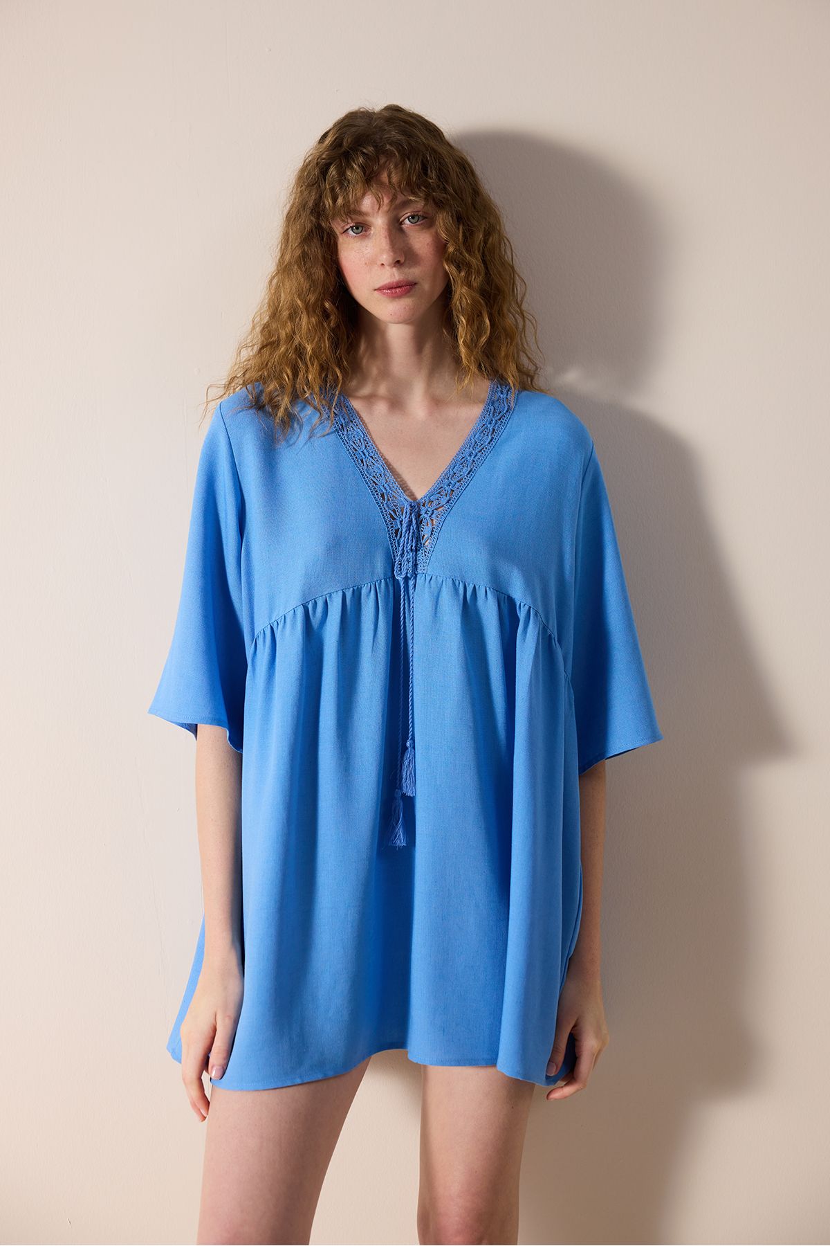 Penti-Emma - Blue Kaftan Design 1