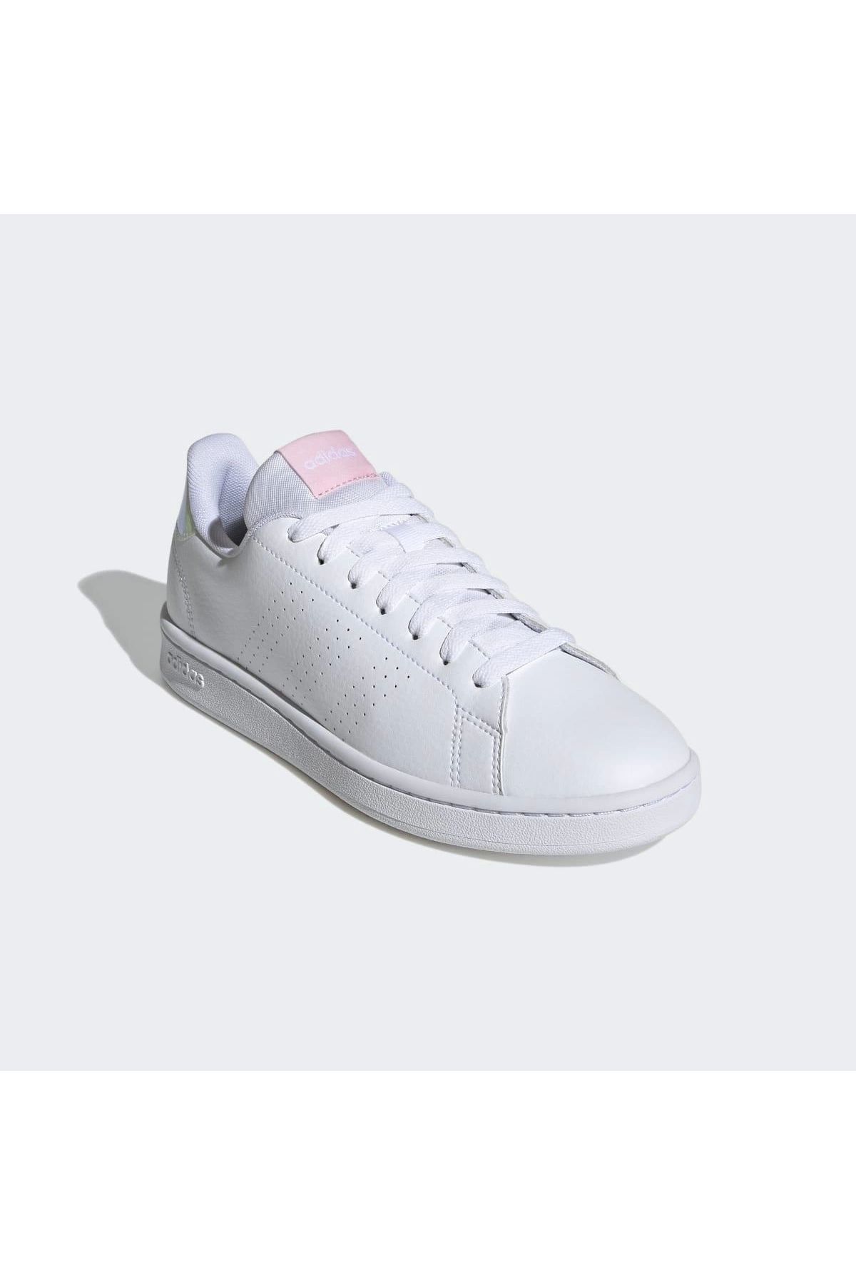 کفش پیاده روی سفید زنانه ورزشی روزانه IF6116 اورجینال adidas