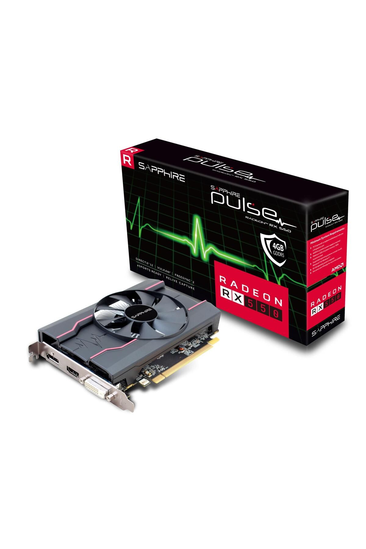 SAPPHIRE Rx550 4g D5 Pulse Oc 11268-01-20g