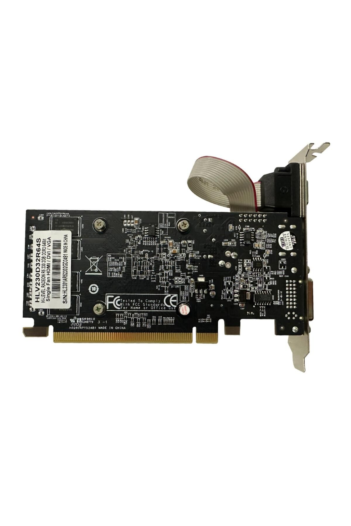 Hi-Level-HLV230D32R64S 2GB Radeon R5230 DDR3 64bit HDMI DVI VGA 16x Graphics Card 3