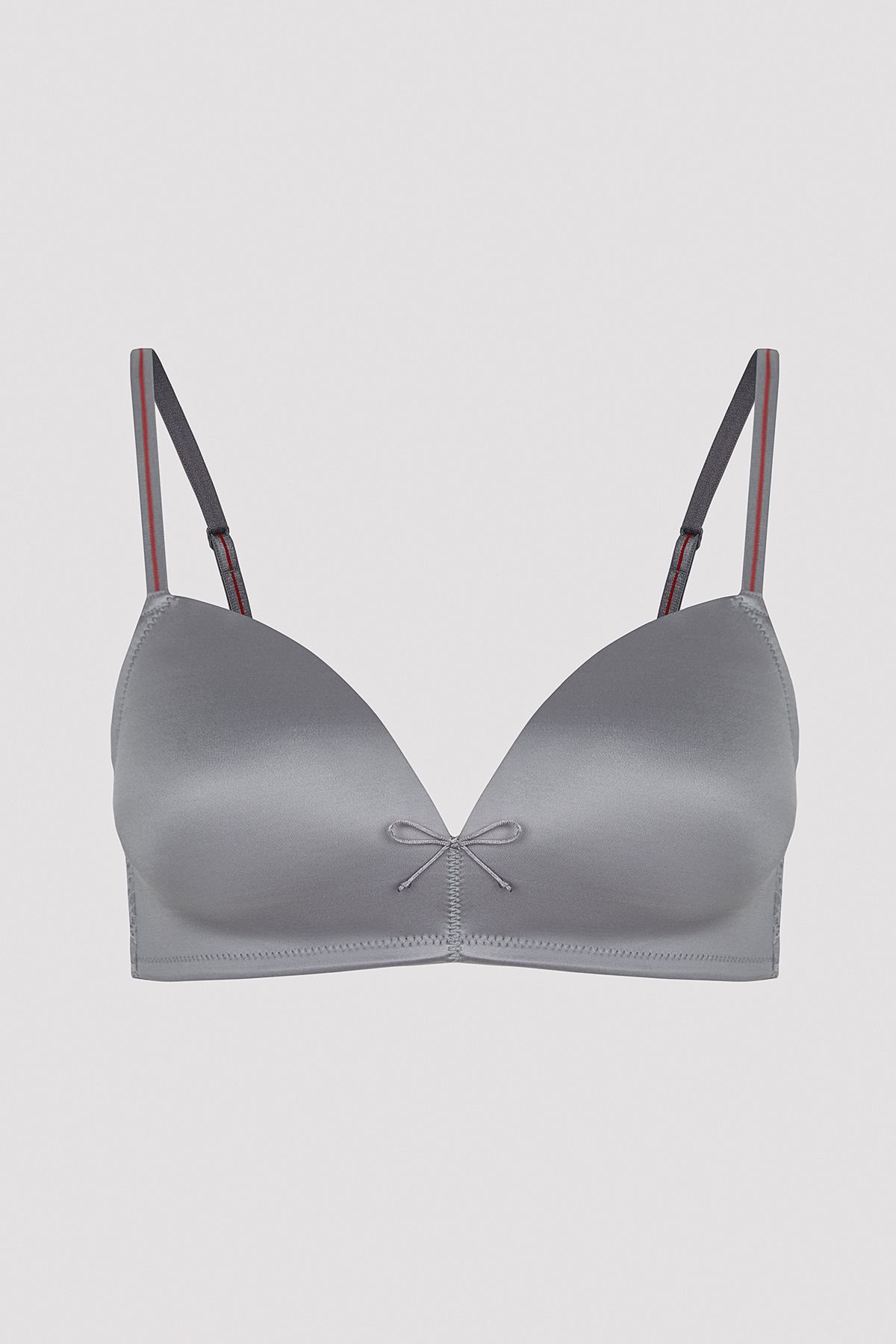 Penti-Cozy Glossy Gray Bra Without Micro Underwire 3