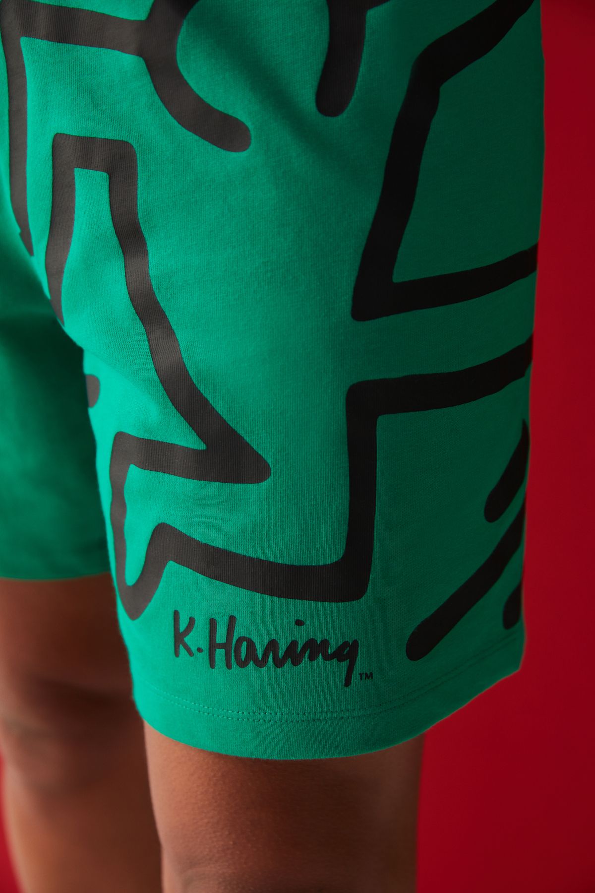 Penti-Happy Shorts Pajama Bottoms-Keith Haring Collection 4