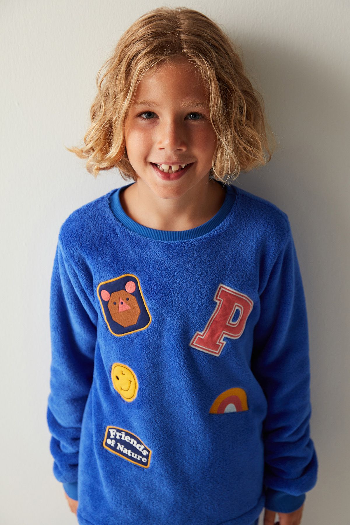Penti-Σετ μακρυμάνικη πιτζάμες Boy's Patch ES 2