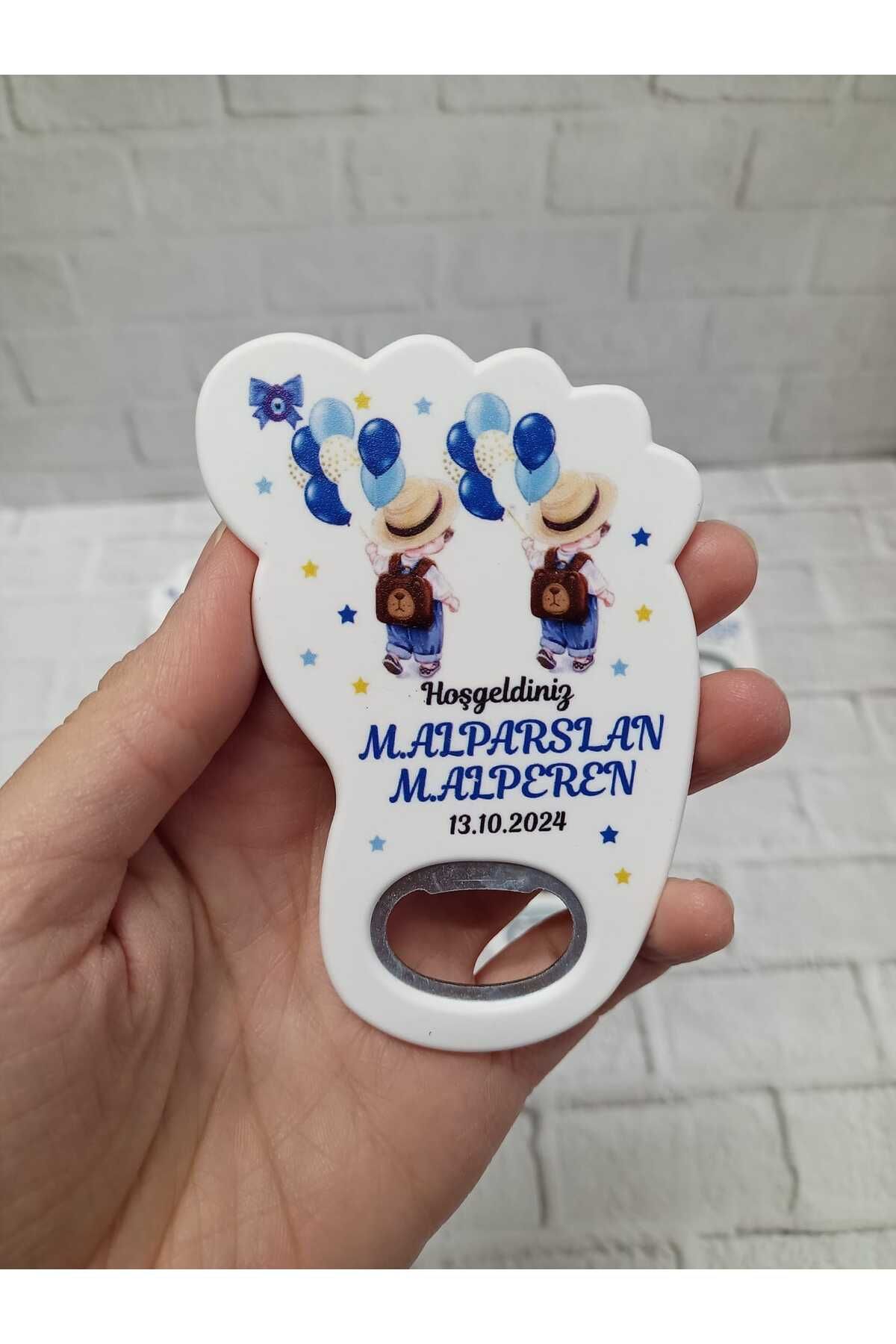 Pi Dekorasyon 35 Adet Ayak Magnet Açacak Yeni Doğan, Doğum Günü, Sünnet, Nişan, Söz, Düğün Hediyelik
