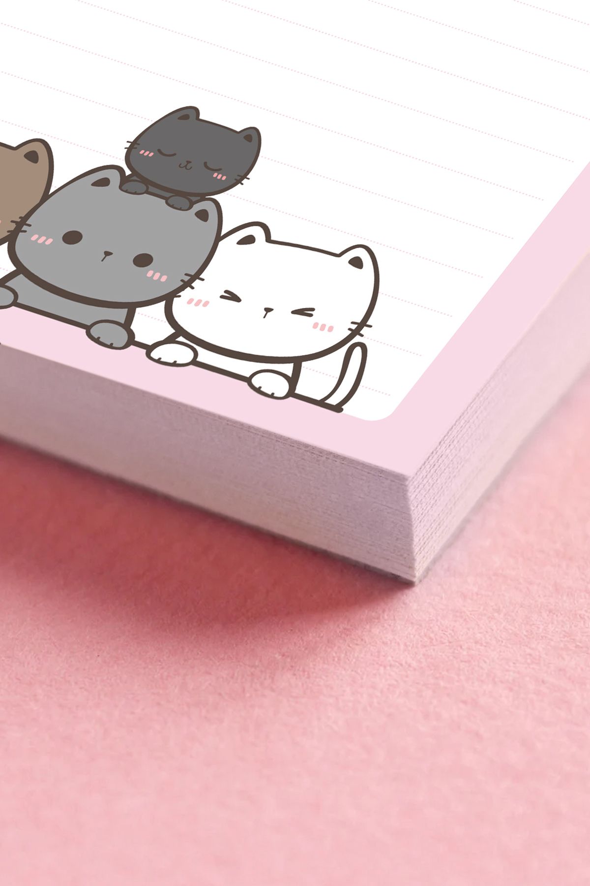 Copyder-Cute Cat Figured Memo Pad Notebook Set 50 Sheets Notepad 5