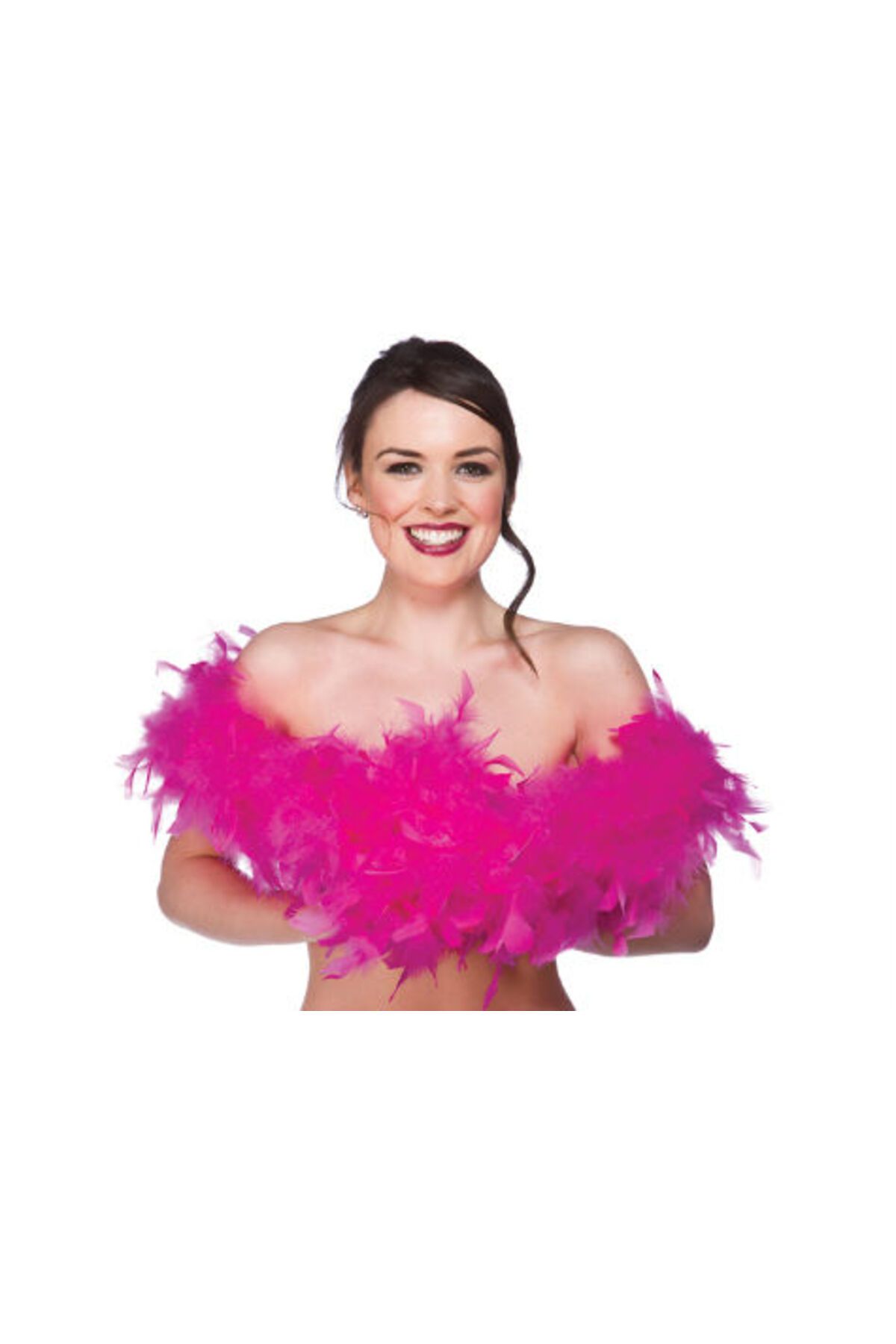 Ovebu 2 Metre Boa Tüy Otriş - Pembe