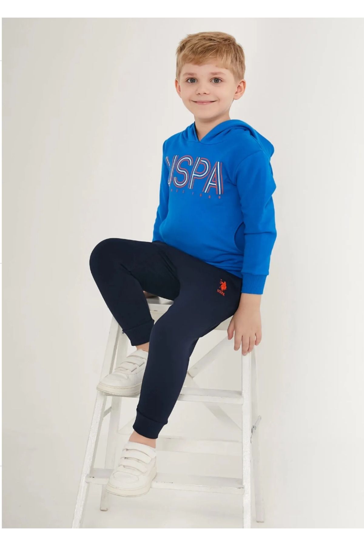 U.S. Polo Assn.-Boy's Hooded Set 3