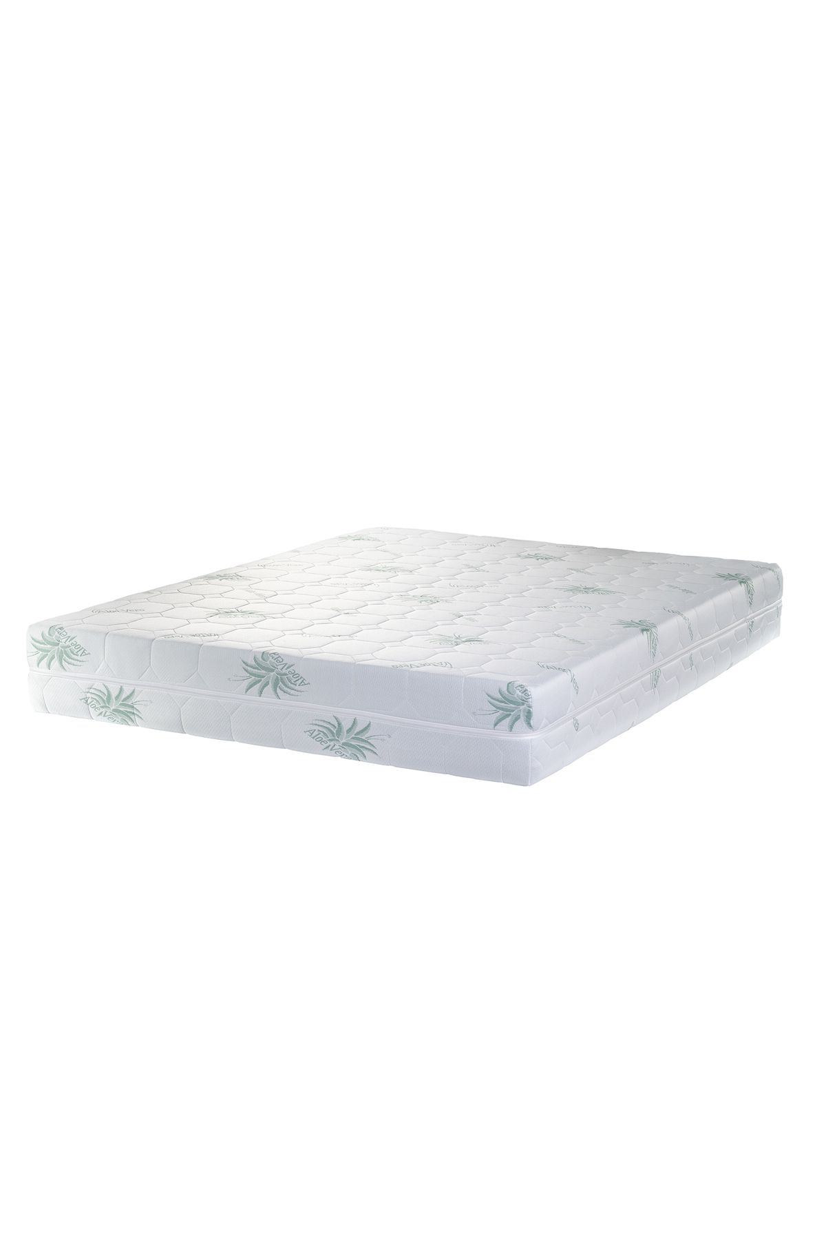 Artex-Case Aloe 90x200 Mattress Cover Protector Mattress Cover Zippered Case Quilted 4