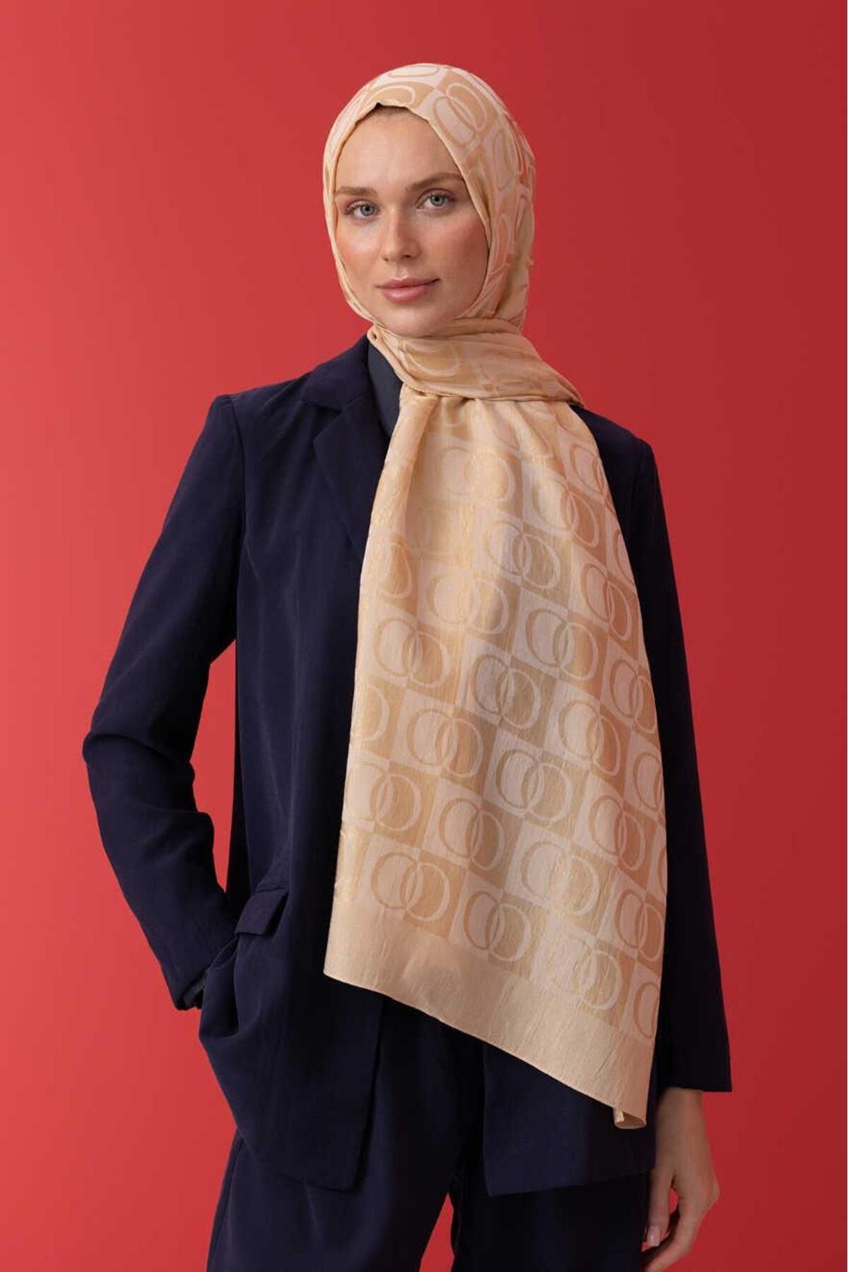 Imannoor-İmannoor Damar Pattern Nai̇a Shal70X200 241-3001 1