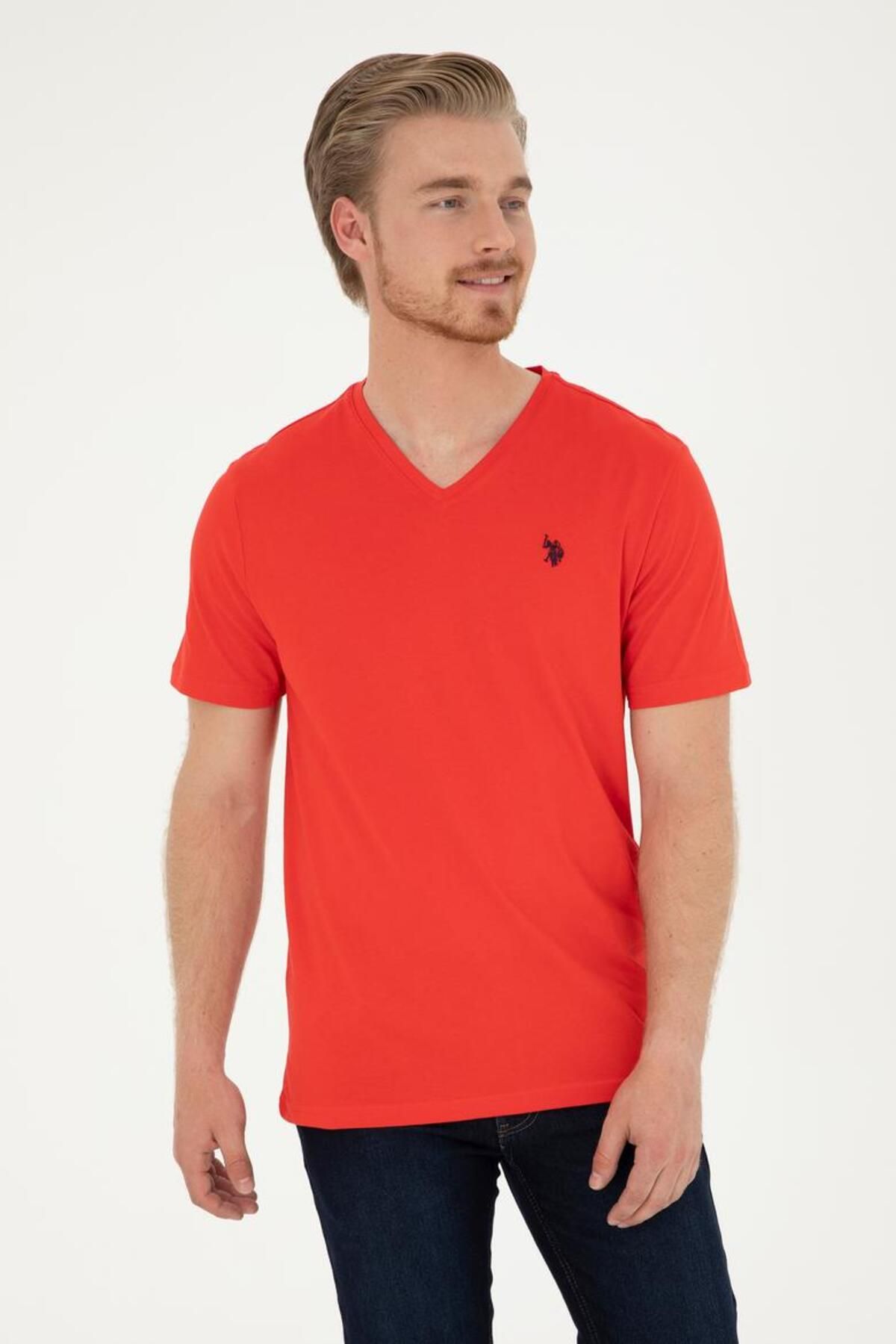 U.S. Polo Assn.-Us Polo Assn. Men's V-Neck T-Shirt 1795389 2