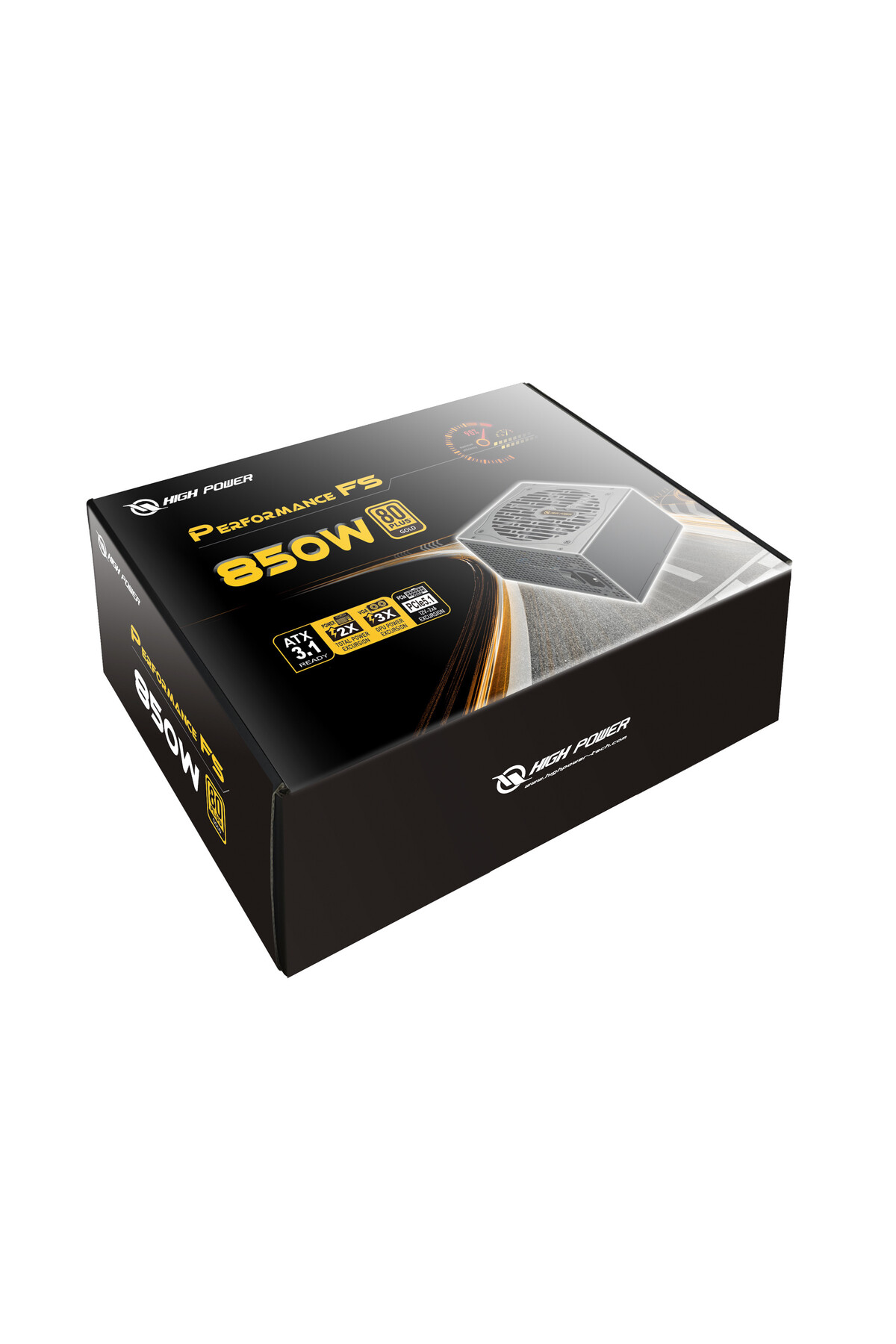 HIGH POWER Performance Atx 3.1 850w 80 Gold Pcıe 5.1 Atx Güç Kaynağı ...
