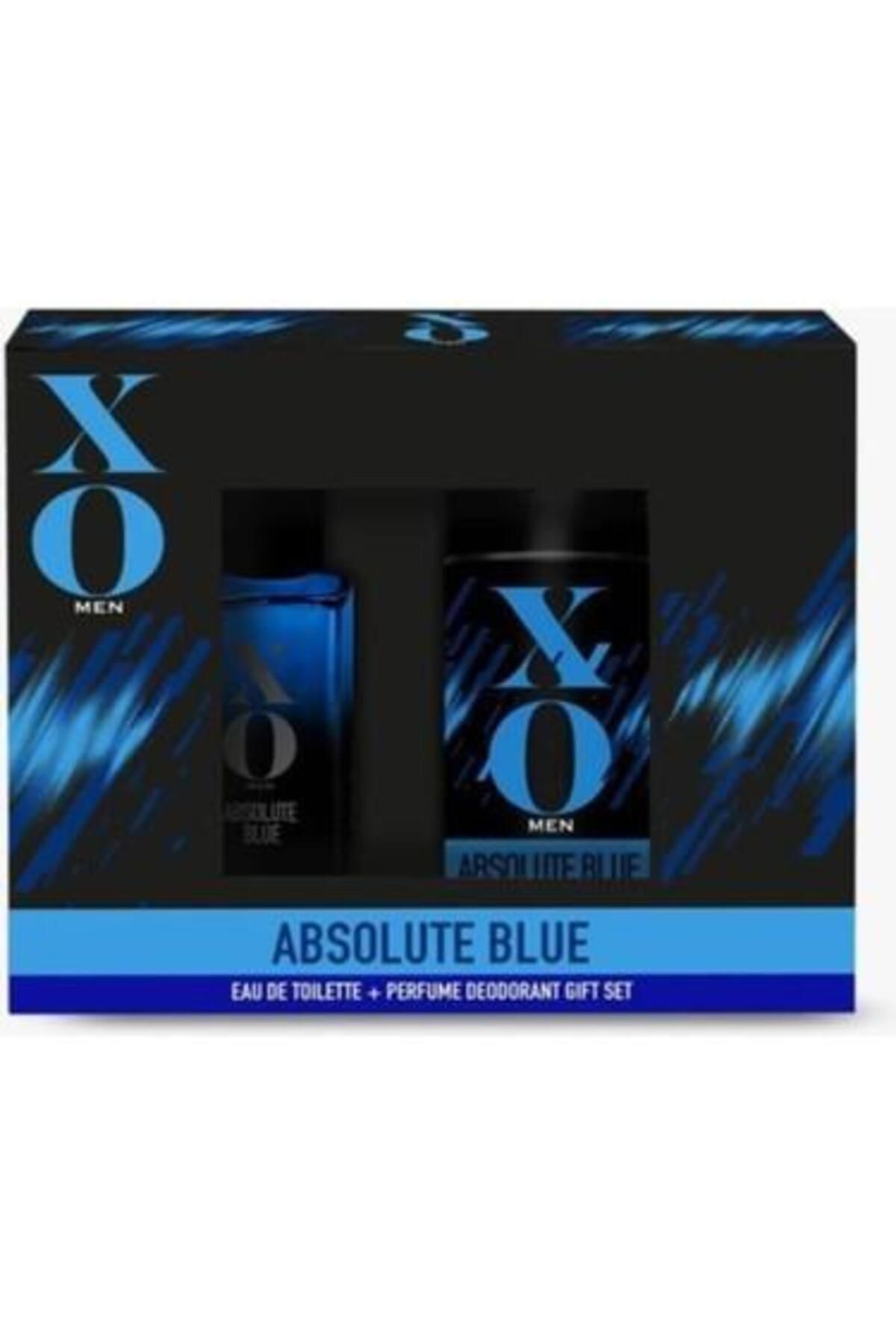 Xo Absolute Blue Parfüm 100ml Deodorant 125 ml Set