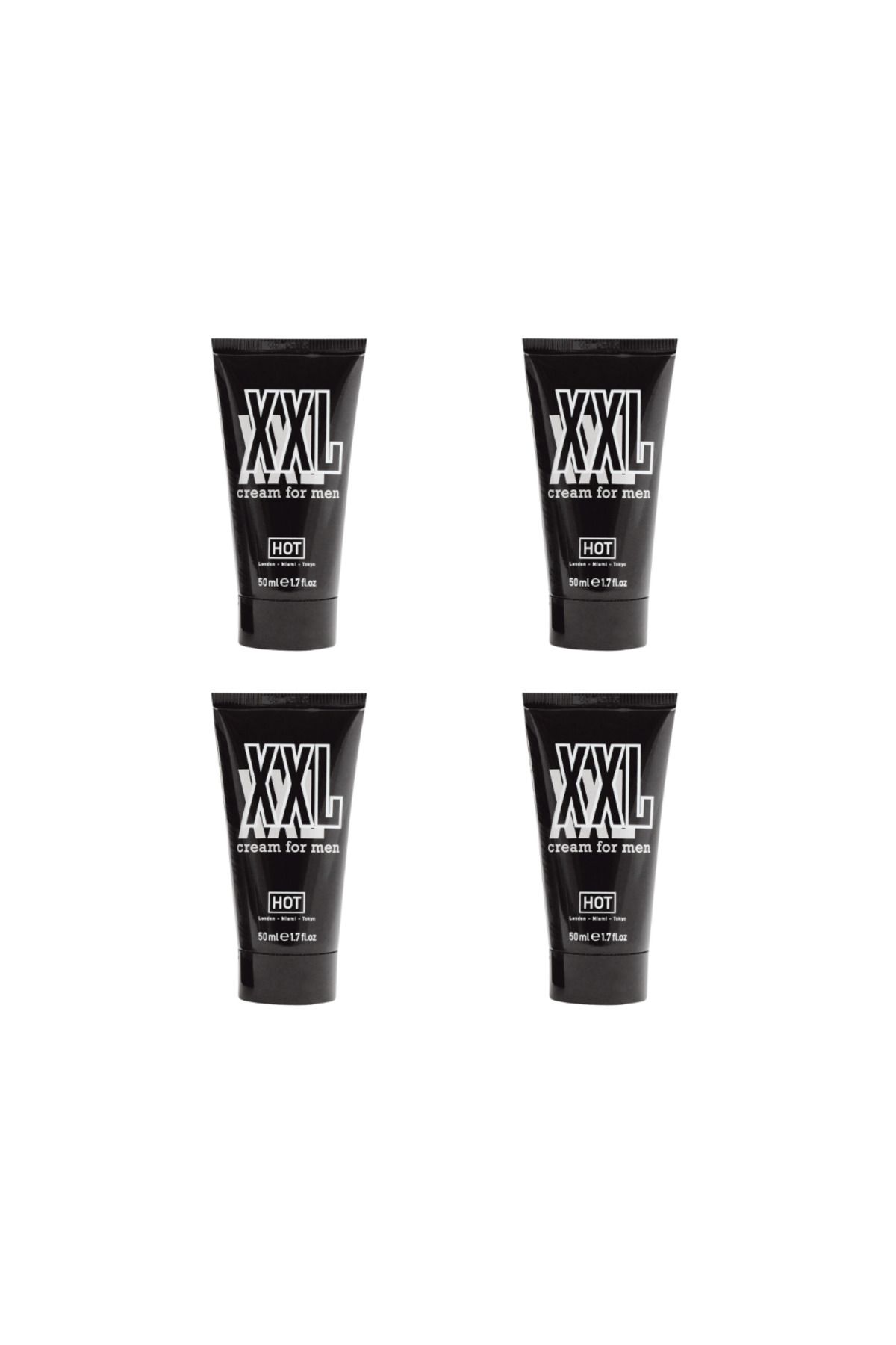 Hot Xxl Hızlı Büyütme Kremi 50ml 4 Adet / Xxl Fast Men's Enlarger Cream 50ml 4 Pieces