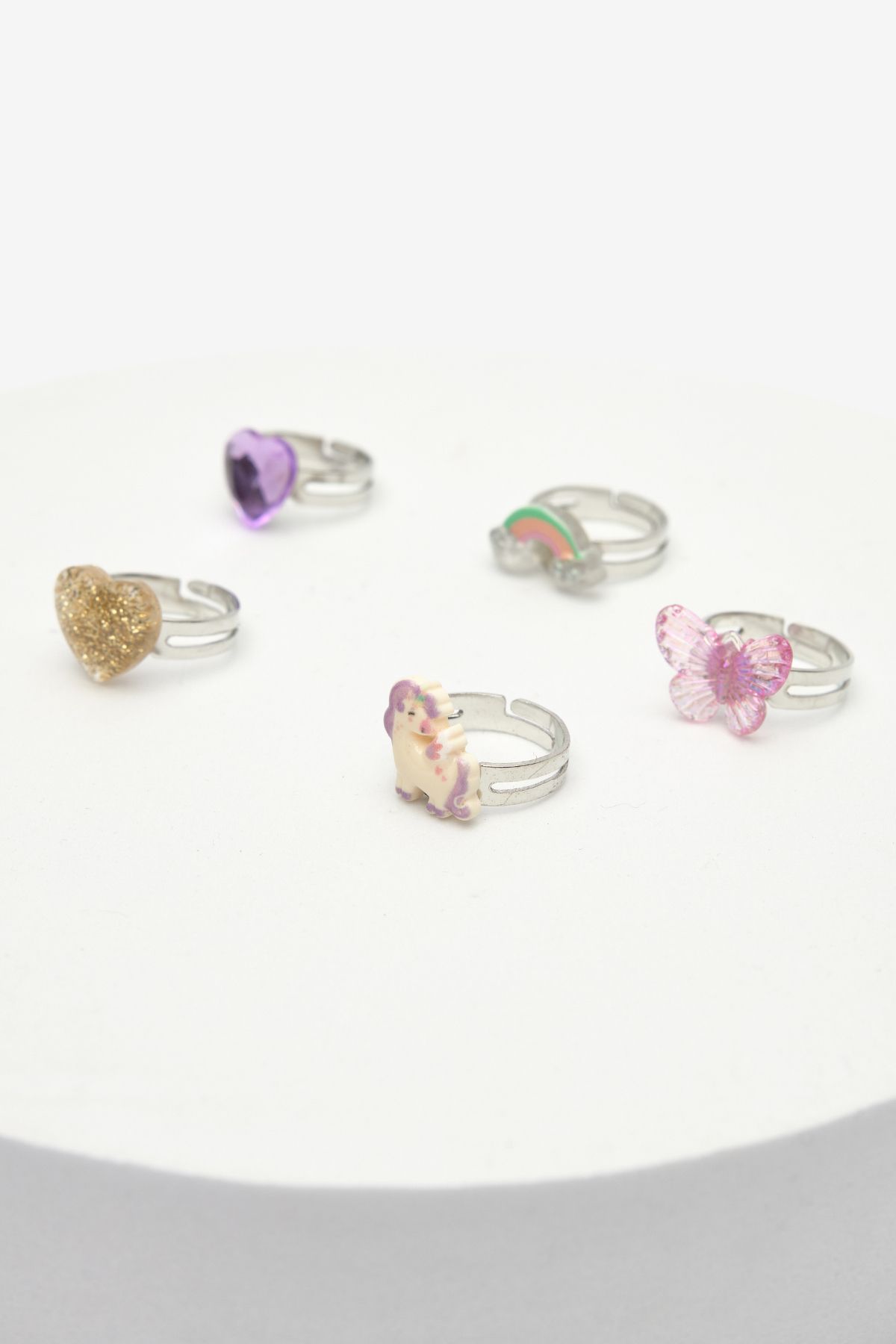 Penti-Girl's Mix Color Ring 2