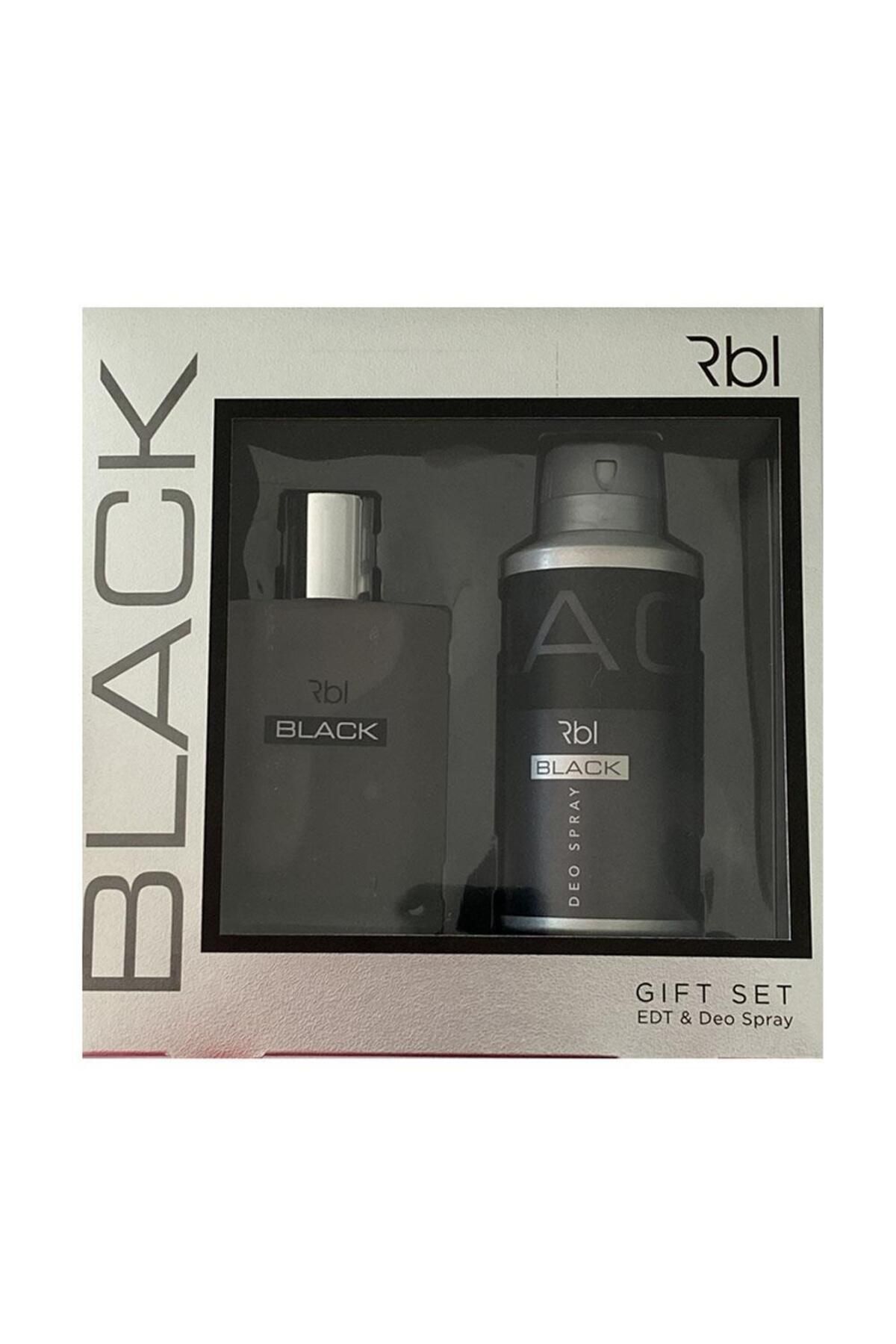 Rebul Black Edt Deo Kofre Set