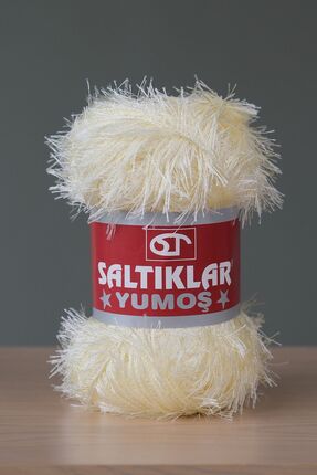 SALTIKLAR Premium Yumoş Sakallı Örgü Ipi Tüylü Ip Sakallı Ip 100gr/140m A Kal...