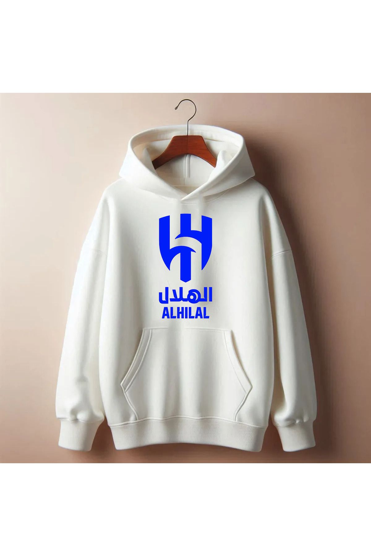 Pisa Art Al Hilal Degrade Geçişli Özel Tasarım Taraftar Sweatshirt