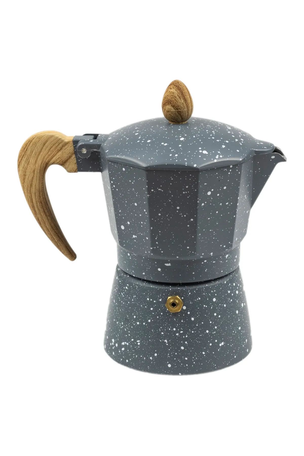 YK HEDİYELİK Moka pot 3-cup Coffehutt Bigg Coffee Kahve Demleme Kahve Ekipmanı Filtre Kahve Makinesi