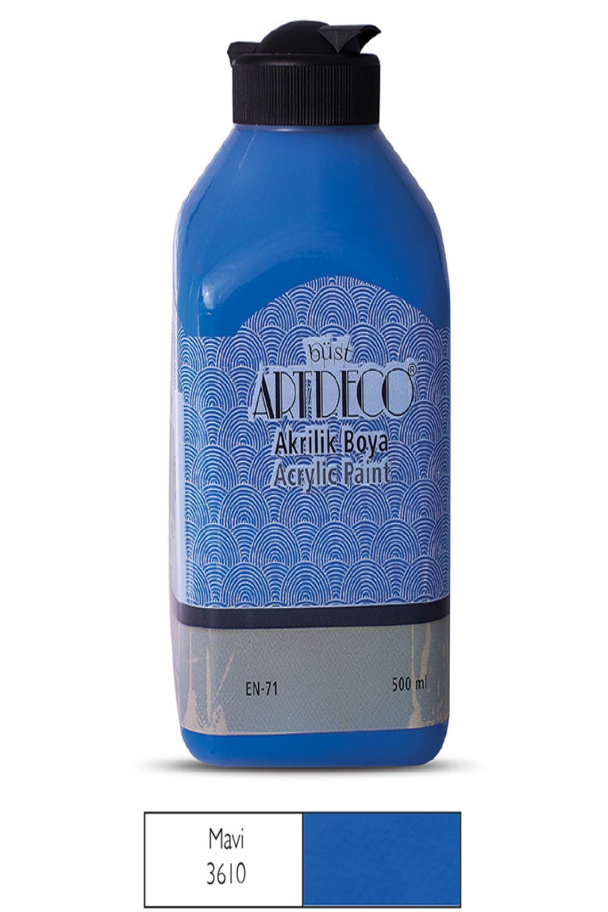 Nextpage Artdeco Akrilik Boya 500 Ml Mavi Y 070L 3610