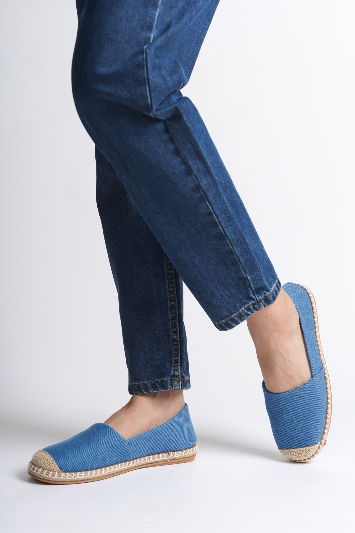 اسپادریل آبی زنانه پاسارلا اسپیدریل اورجینال Capone Outfitters