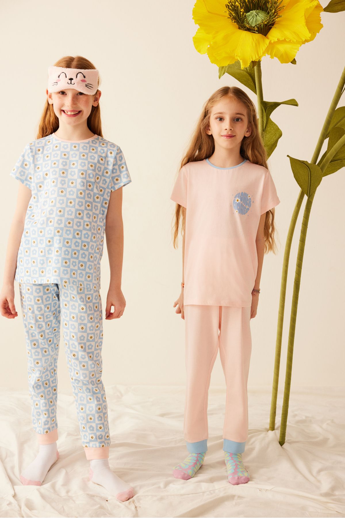 Penti-Girl's Flower Power 2-Piece Pajama Set 1