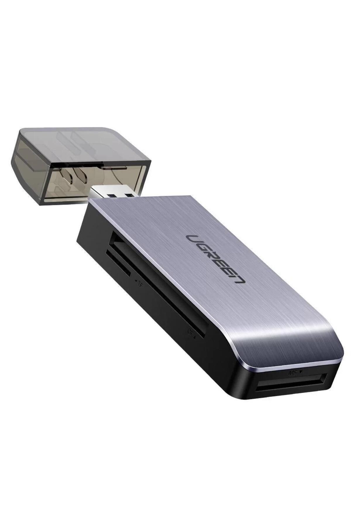 Genel Markalar Yeni USB 3.0 SD, Micro SD, Memory Stick, CF Kart Okuyucu Model 440583