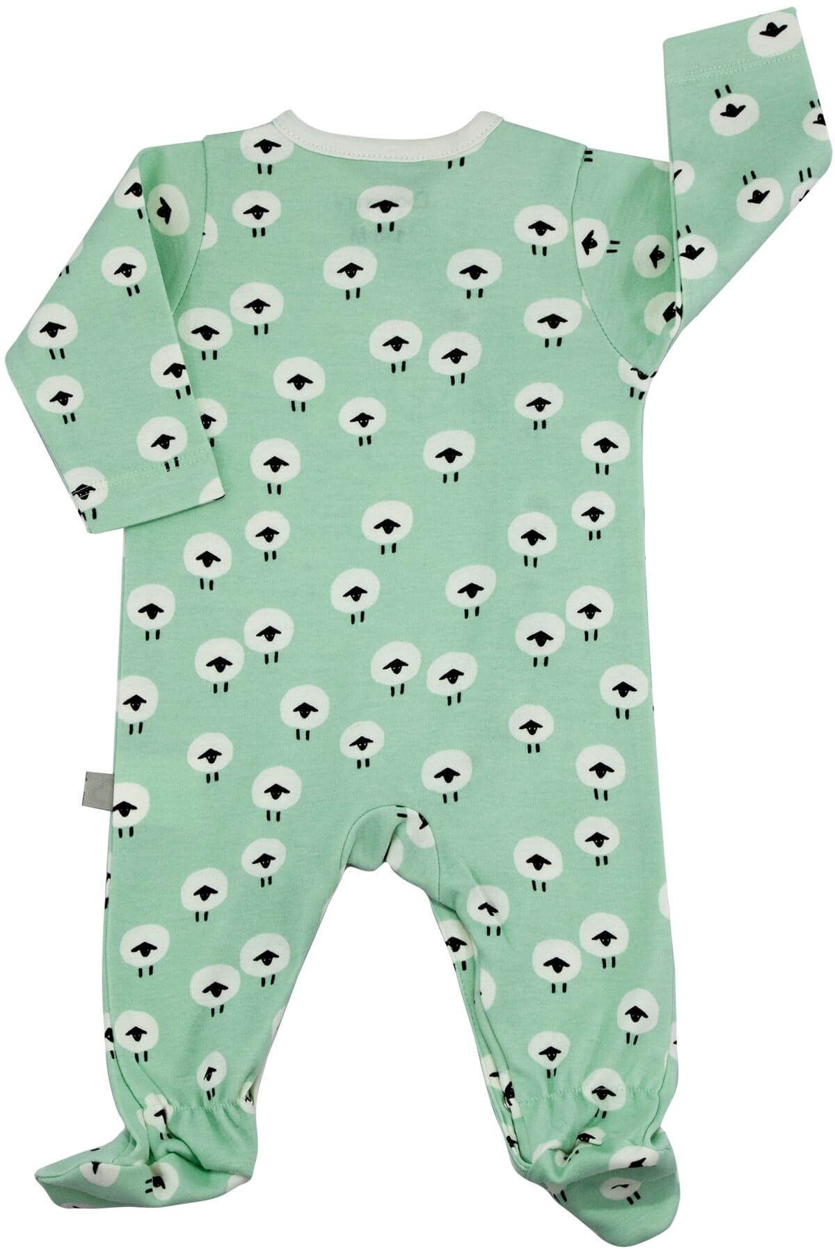 Boumini-Baby Jumpsuit with Baby Booties Meraha Lamb 5