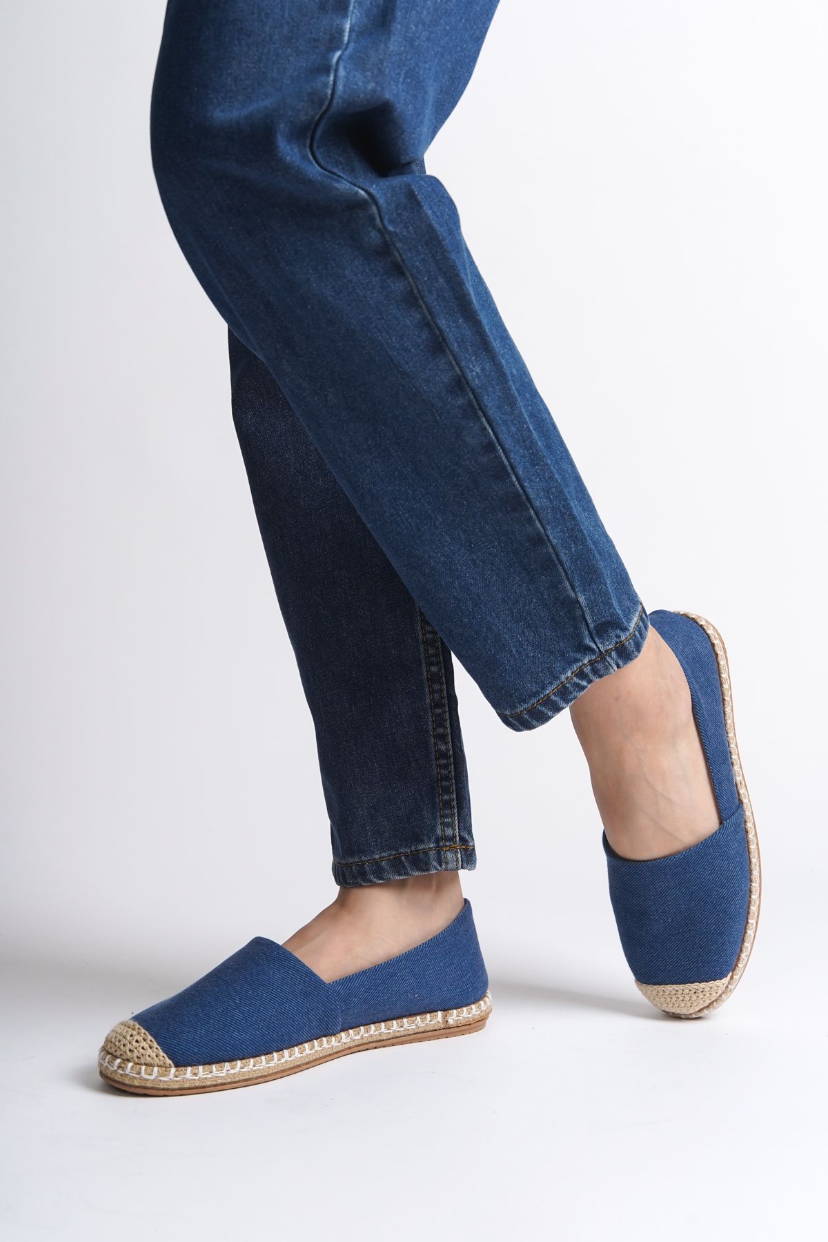 اسپادریل آبی زنانه پاسارلا اسپیدریل اورجینال Capone Outfitters