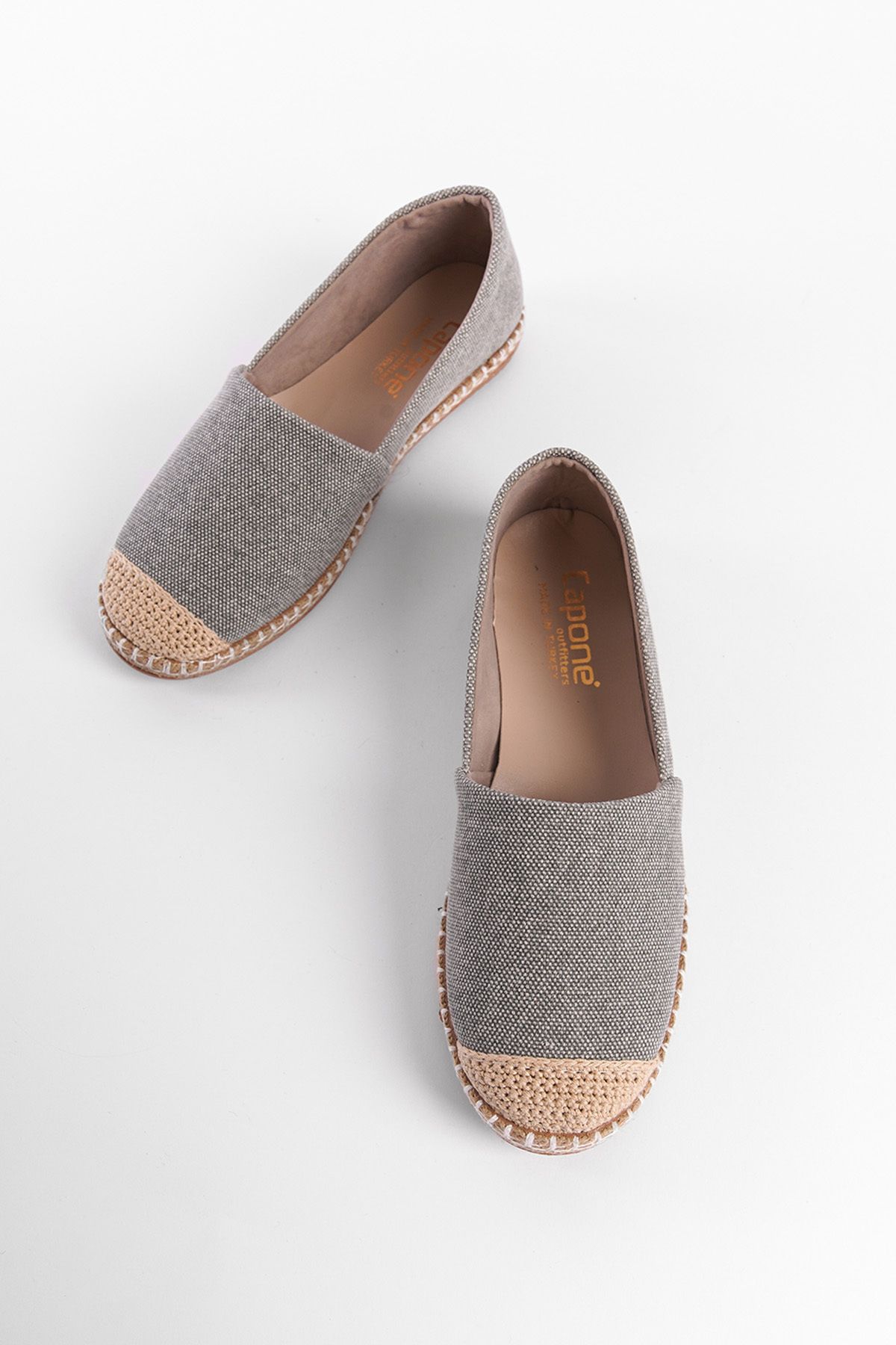 اسپادریل خاکستری زنانه پاسارلا اسپیدریل اورجینال Capone Outfitters