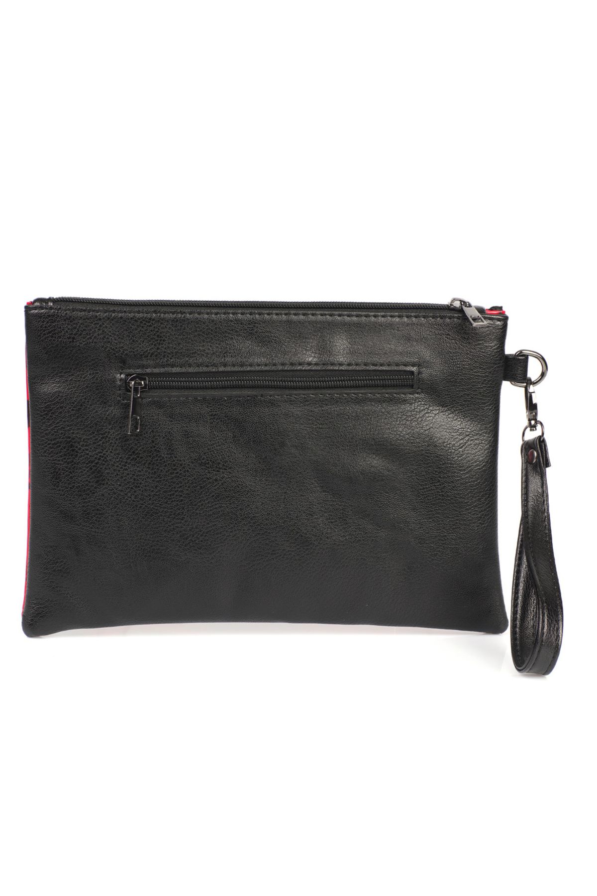 کیف پورتفولیو و کلچ قرمز زنانه کلاچ پاریس اورجینال Capone Outfitters